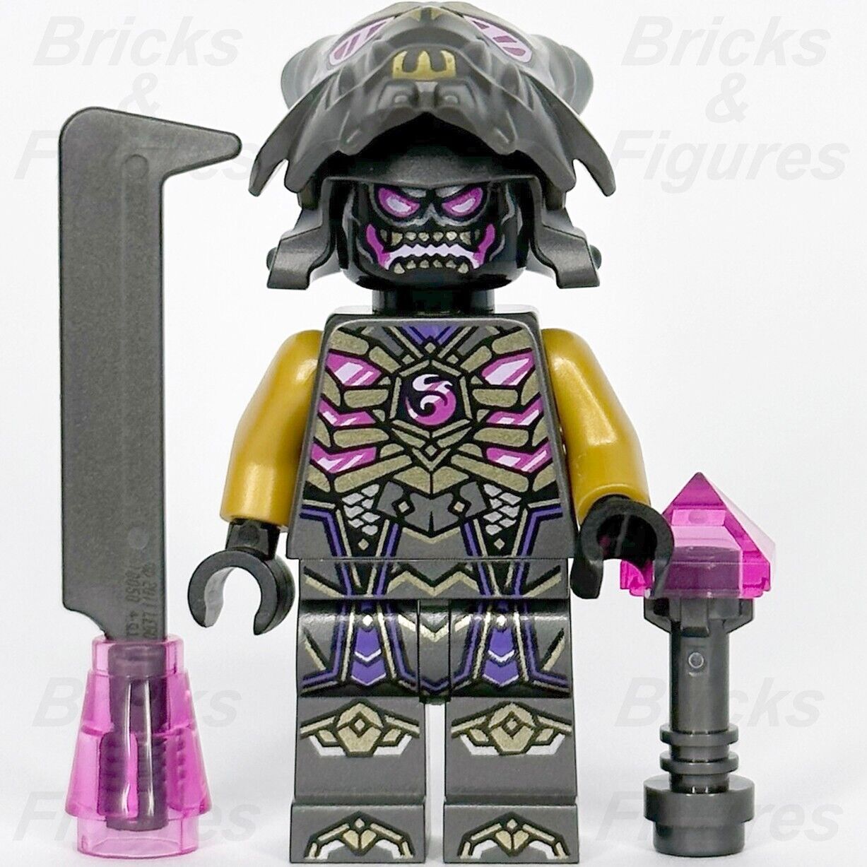 LEGO Ninjago Crystal King Overlord Minifigure Crystalized 2 Arms 892294 njo787 - Bricks & Figures