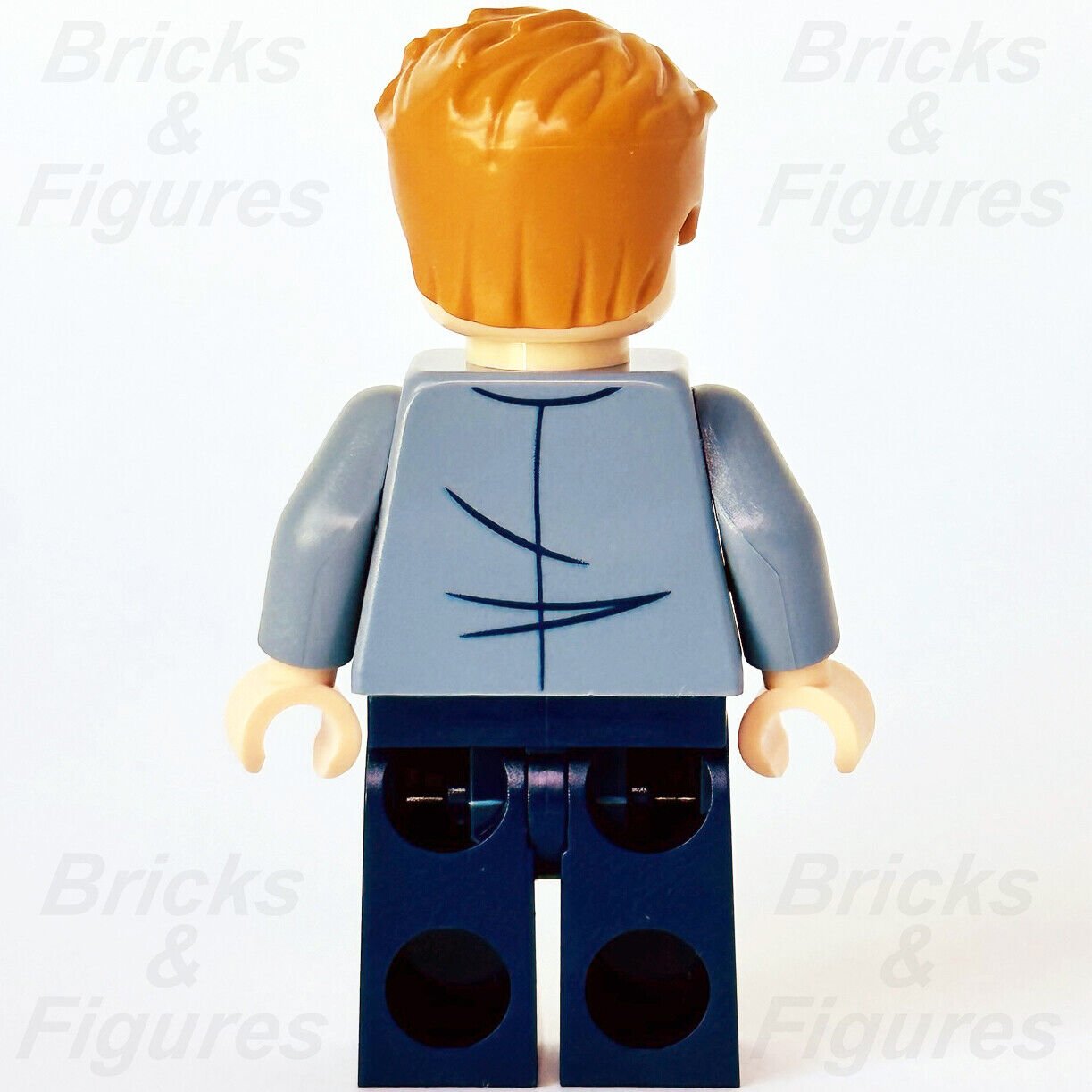 LEGO Owen Grady Ripped Shirt Claw Marks Jurassic World Minifigure 75929 jw020 - Bricks & Figures