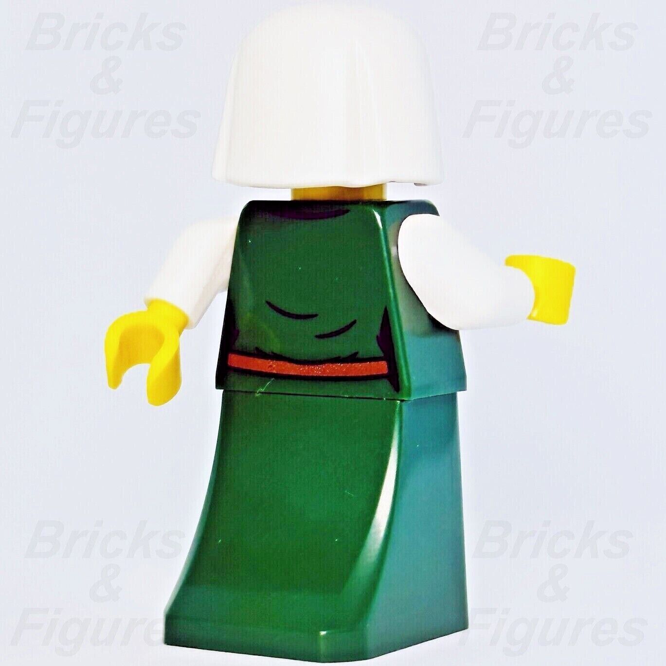 LEGO Peasant Female Castle Minifigure with Headdress Lion Knights 10305 cas570 - Bricks & Figures