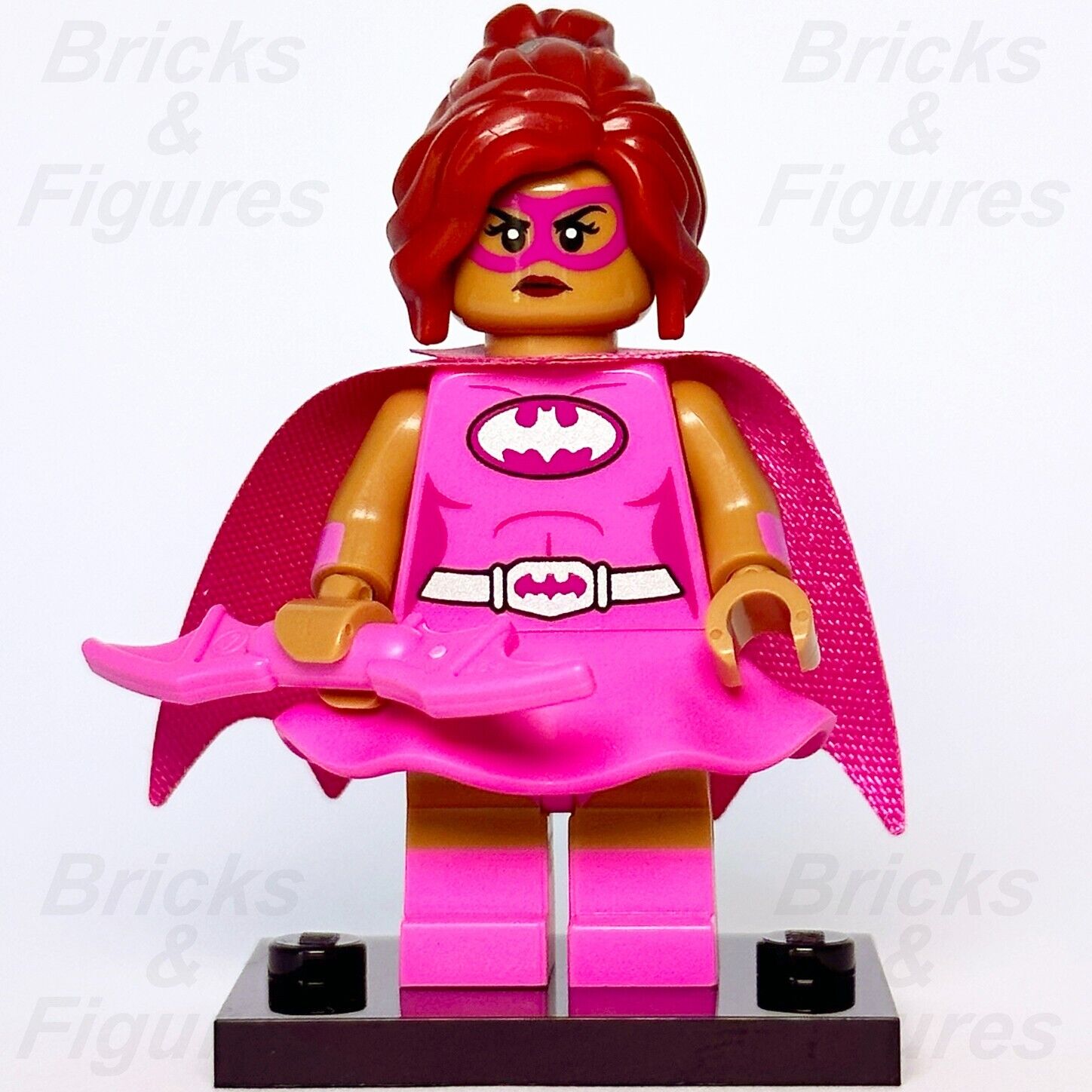 LEGO Pink Power Batgirl The Batman Movie DC Super Heroes Minifigure 71017 New - Bricks & Figures