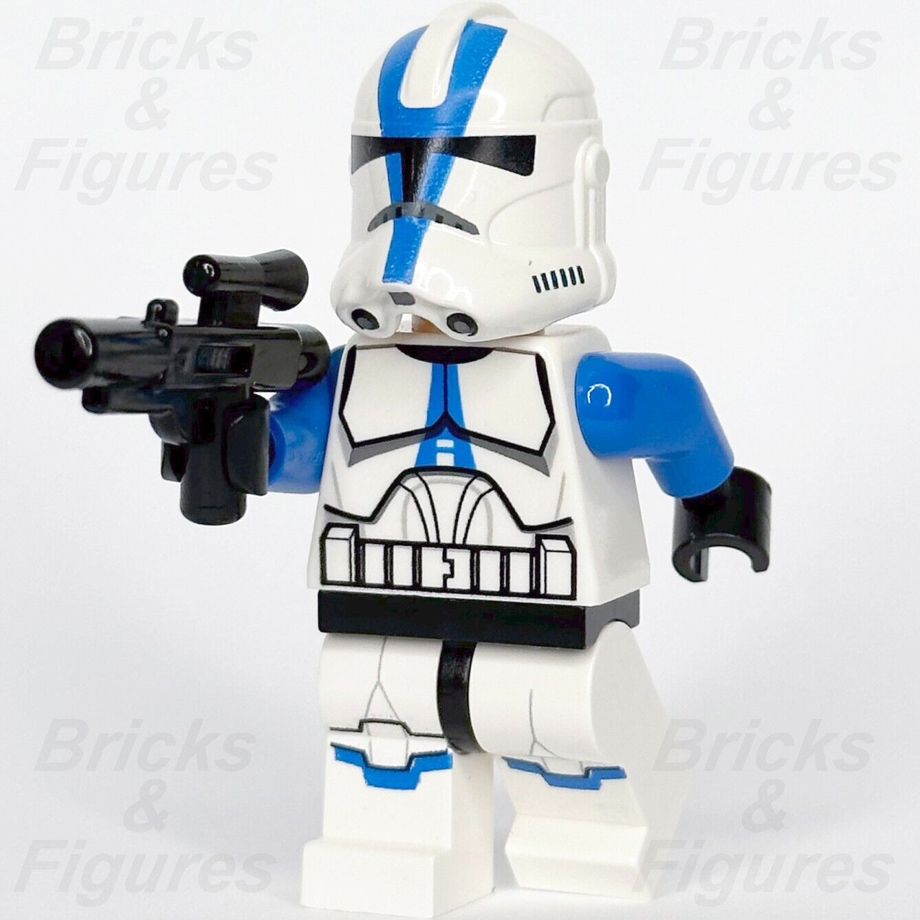 LEGO Star Wars 501st Legion Clone Trooper Minifigure Phase 2 75002 75004 sw0445 - Bricks & Figures