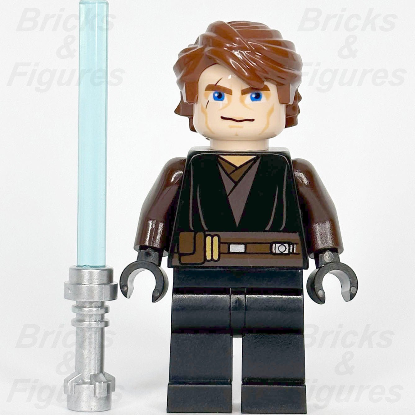 LEGO Star Wars Anakin Skywalker Minifigure The Clone Wars Jedi 7957 sw0317 - Bricks & Figures