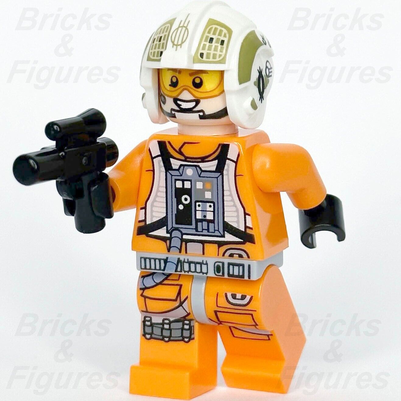 LEGO Star Wars Jon "Dutch" Vander Minifigure Rebel Pilot Y-Wing 75181 sw0932 - Bricks & Figures