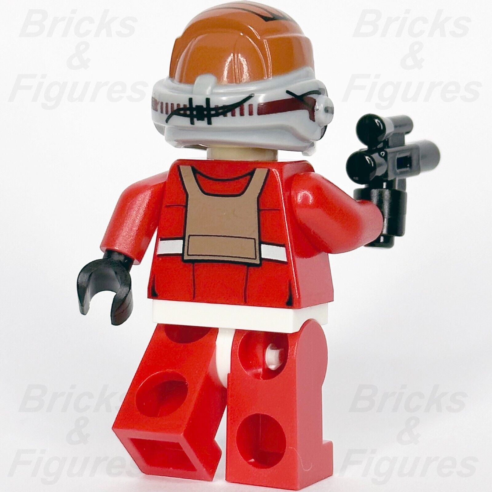 LEGO Star Wars Ten Numb Minifigure Rebel B-Wing Fighter Pilot 75050 sw0556 - Bricks & Figures