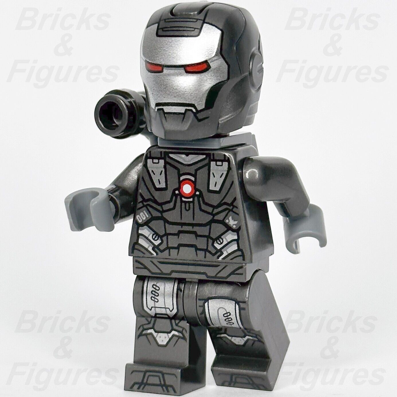 LEGO Super Heroes War Machine Minifigure Avengers The Infinity Saga 76216 sh819 - Bricks & Figures