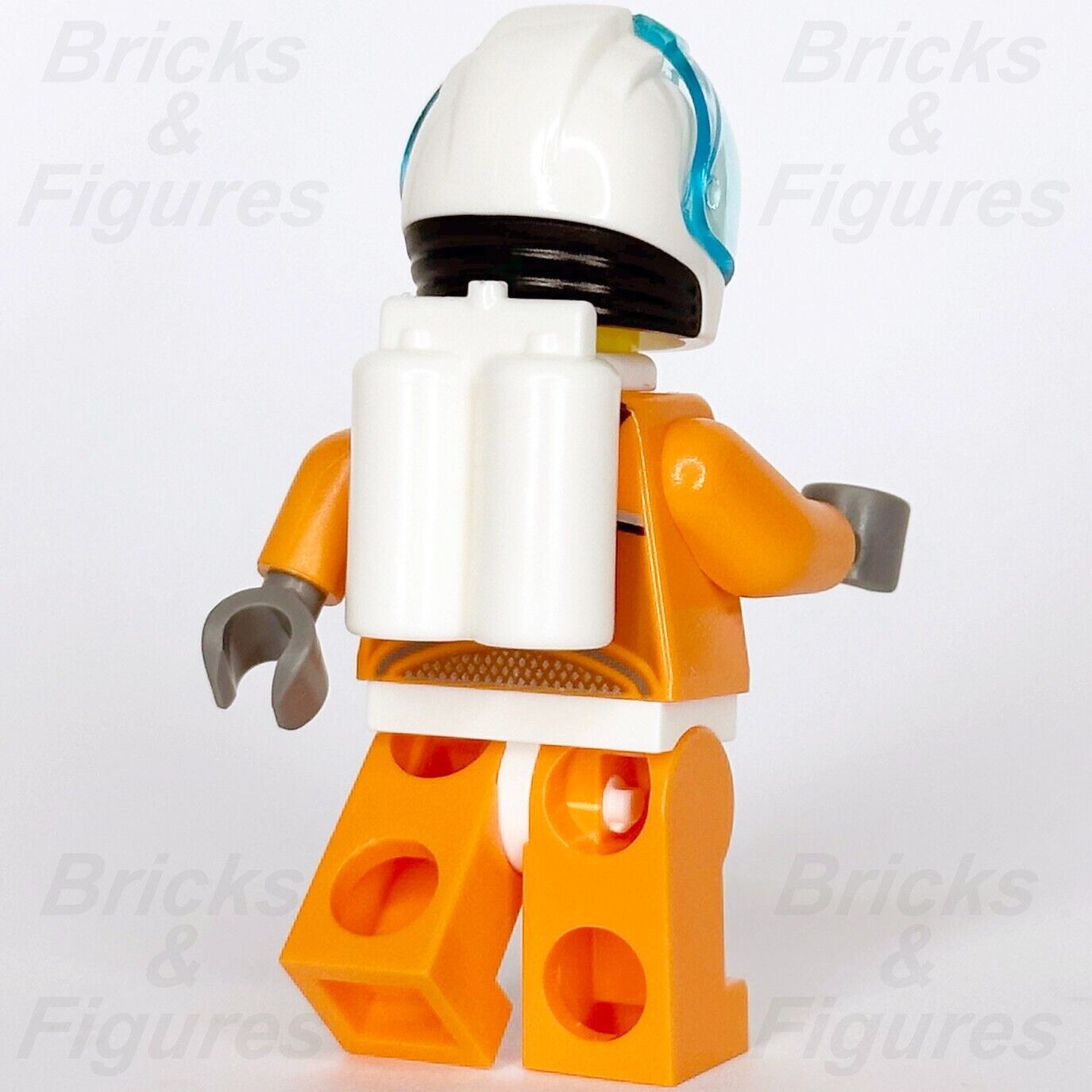 LEGO Town City Astronaut Male - Orange Spacesuit Minifigure 60225 60229 cty1061 - Bricks & Figures