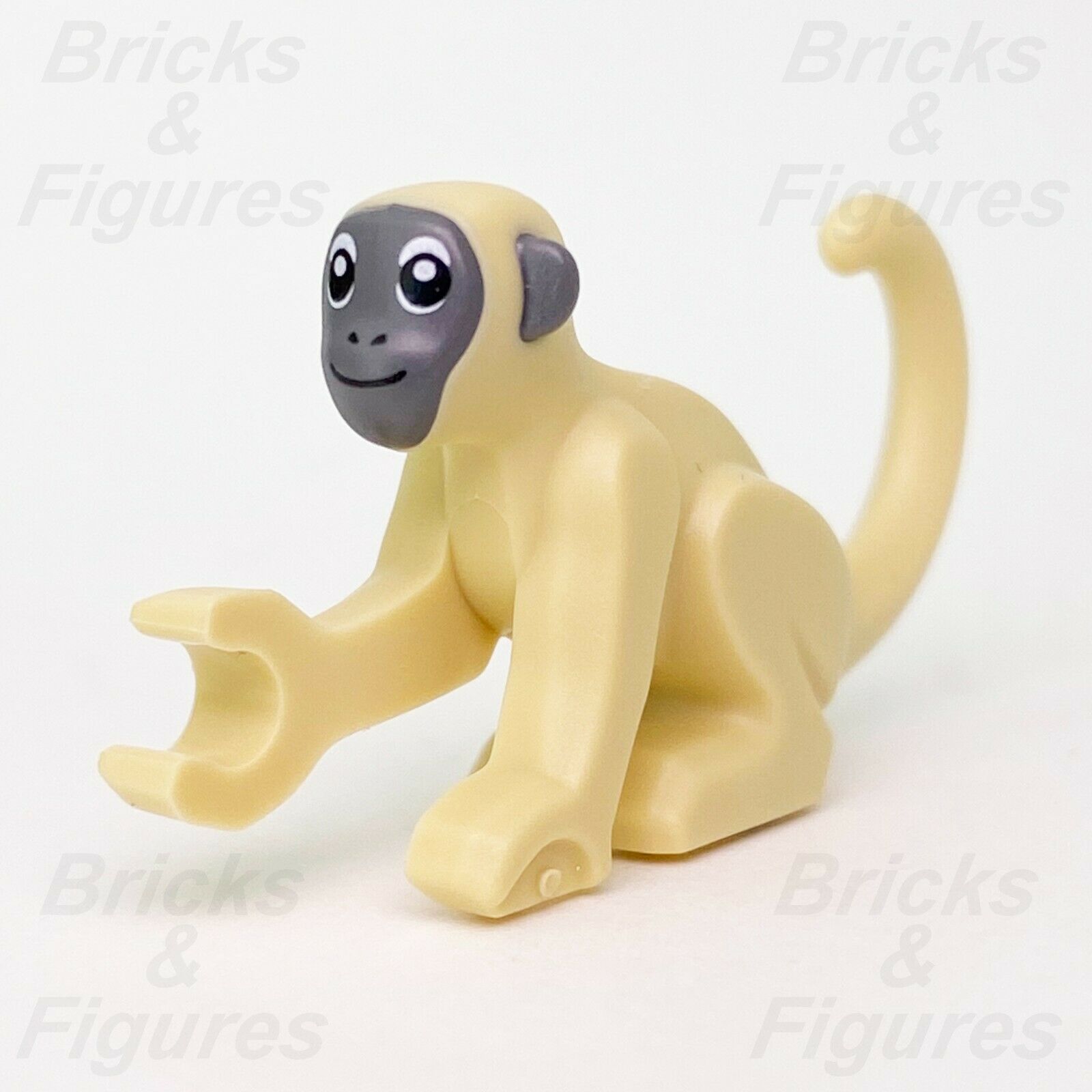 LEGO Town City Gray Langur Monkey Wildlife Rescue Animal Minifigure Part 60307 - Bricks & Figures