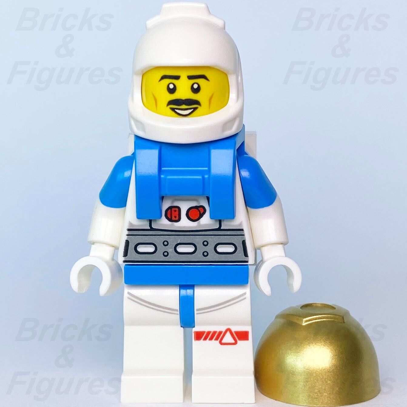 LEGO Town City Lunar Research Astronaut Space Port Minifigure 60350 cty1407 New - Bricks & Figures