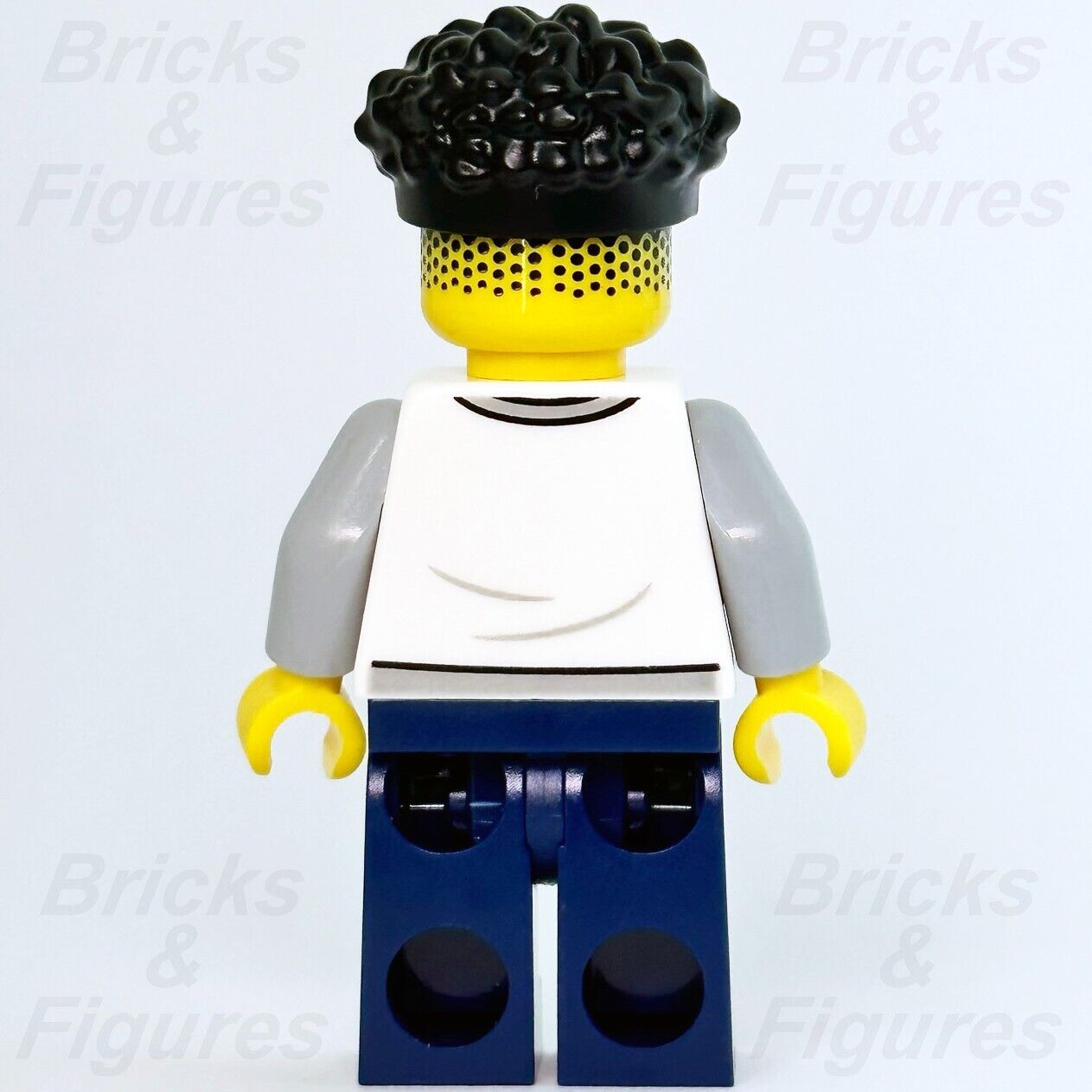 LEGO Town City Man with White Shirt Mountains Minifigure Hospital 60330 cty1340 - Bricks & Figures