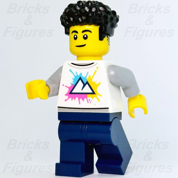 LEGO Town City Man with White Shirt Mountains Minifigure Hospital 60330 cty1340