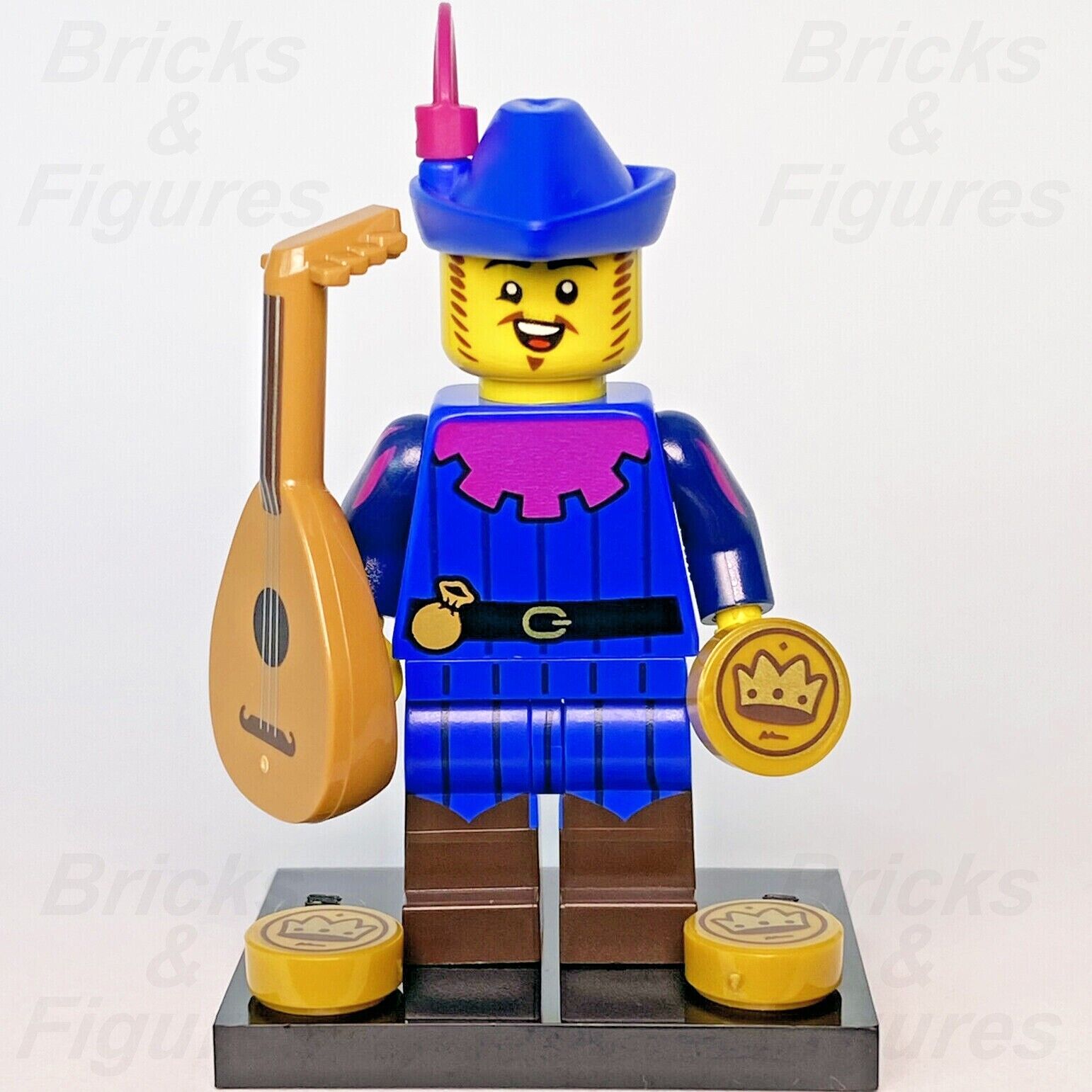 LEGO Troubadour Collectible Minifigures Series 22 Bard Minifig 71032 col22-3 - Bricks & Figures