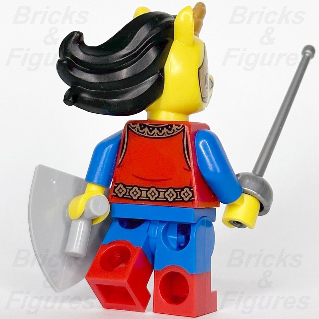 LEGO Unicorn Lion Knight Minifigure & Shield Part Build-A-Minifigure (BAM) 2023 - Bricks & Figures