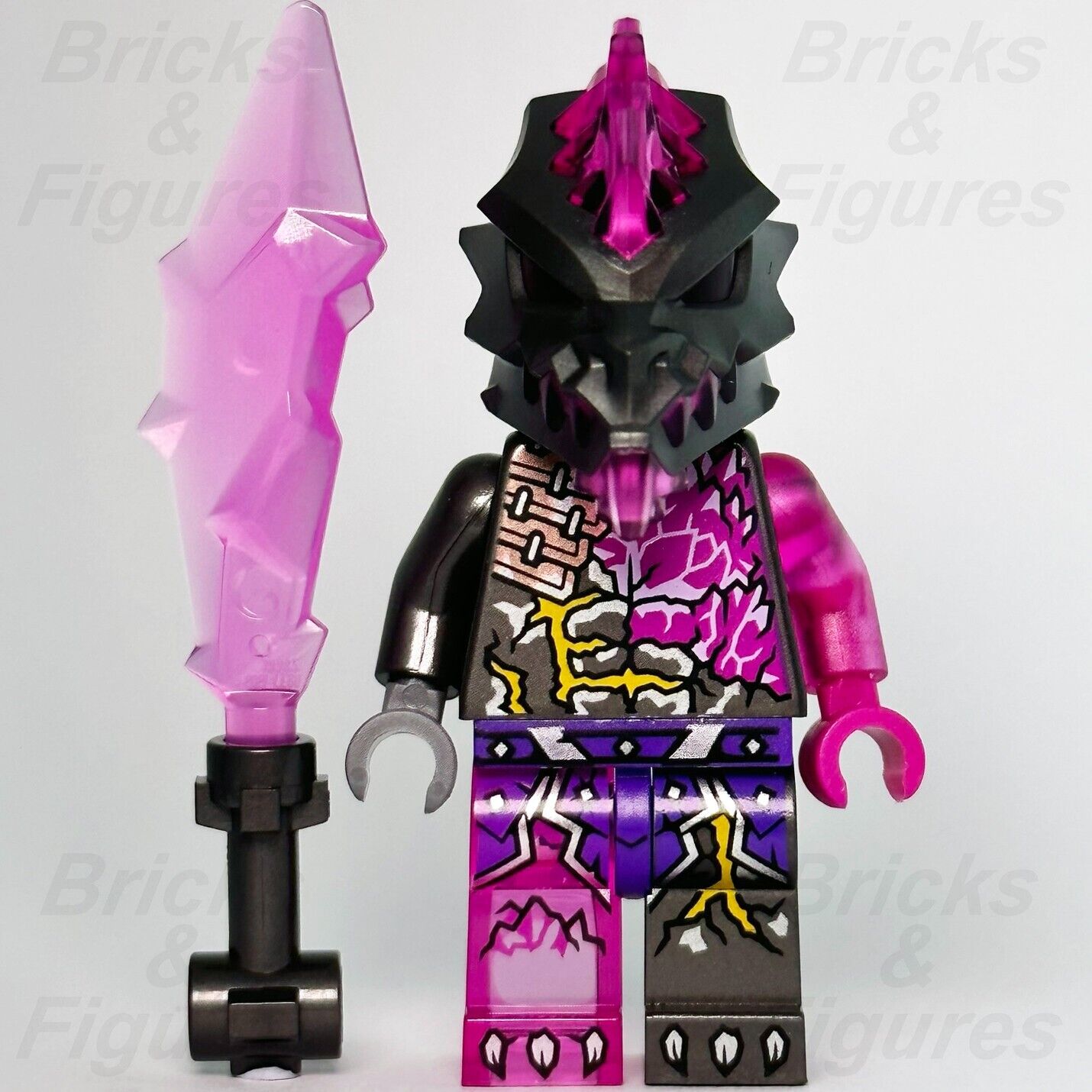 LEGO Vengestone Warrior Ninjago Crystalized Minifigure 71775 71772 71773 njo754 - Bricks & Figures