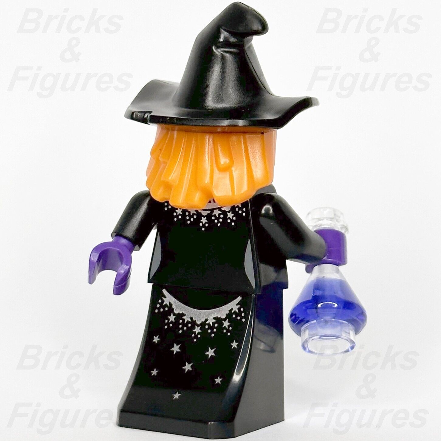 LEGO Witch Build-A-Minifigure (BAM) 2022 w/ Purple Potion Part Halloween hol301 - Bricks & Figures