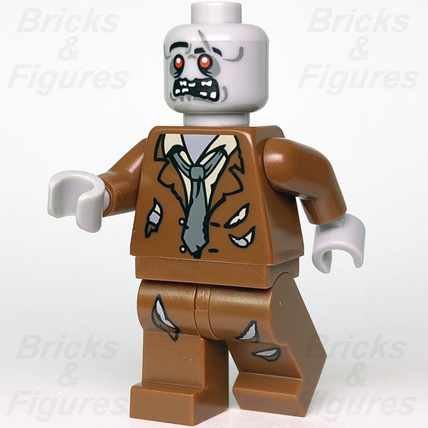 LEGO Zombie with Reddish Brown Suit Holiday & Event Halloween 850487 mof018 New - Bricks & Figures