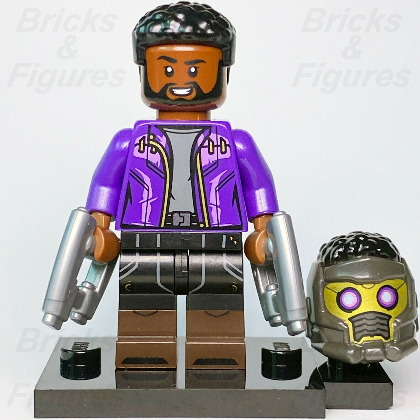 Marvel Collectible Minifigures LEGO T'Challa Star-Lord Colmar-11 71031 New - Bricks & Figures