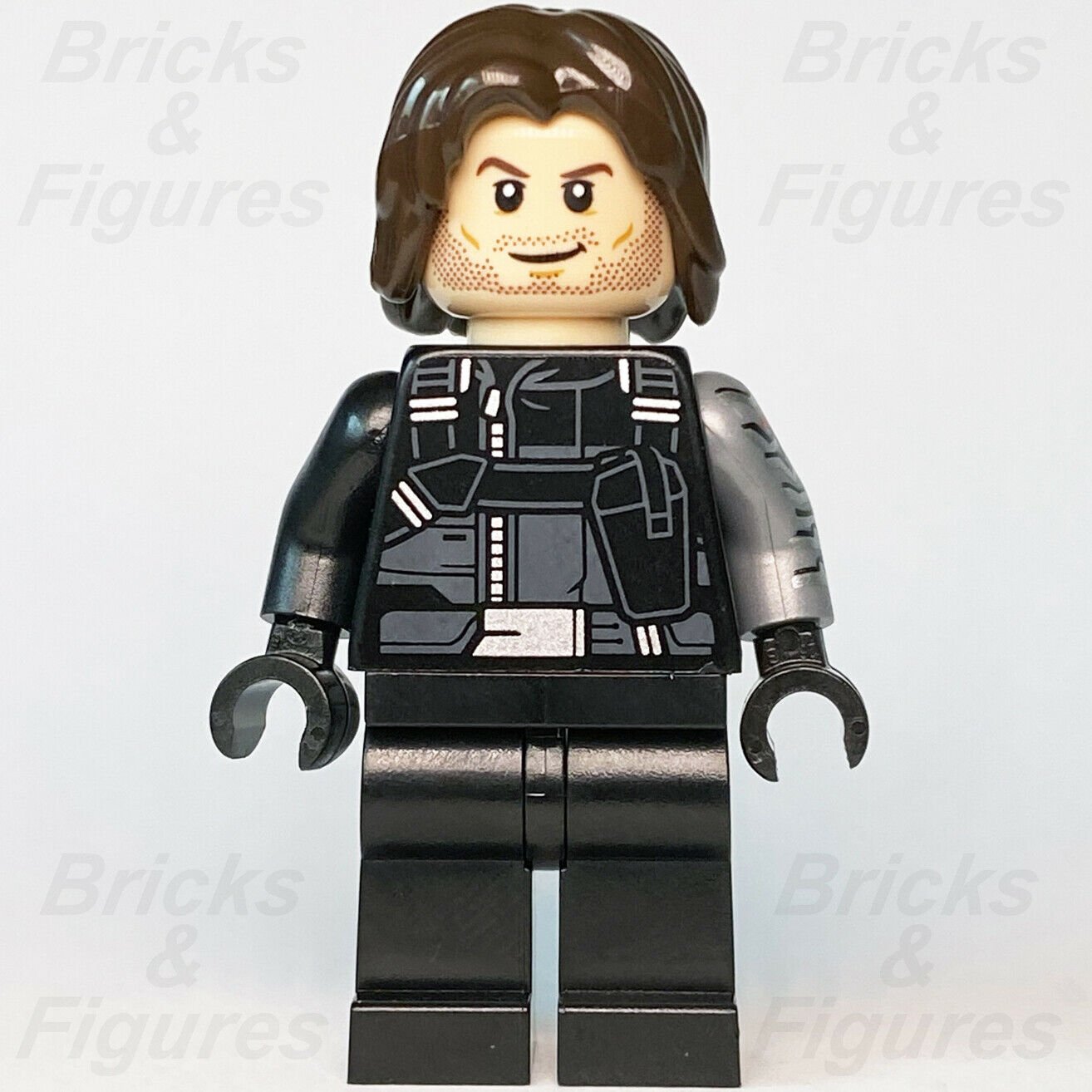 Marvel Super Heroes LEGO Bucky Barnes Winter Soldier Minifigure 76047 76051 - Bricks & Figures
