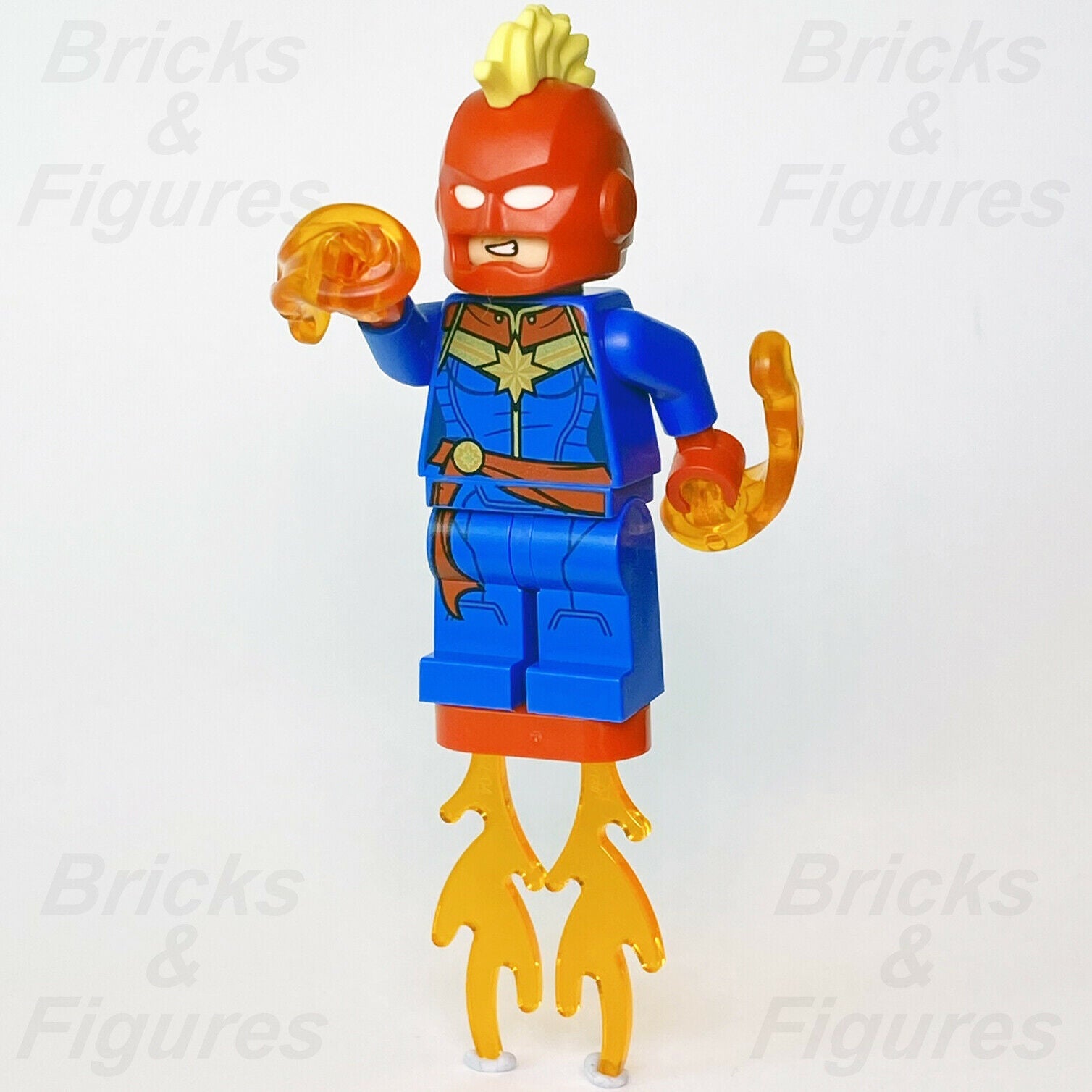 Marvel Super Heroes LEGO Captain Marvel Avengers Minifigure 76153 242003 sh641 - Bricks & Figures