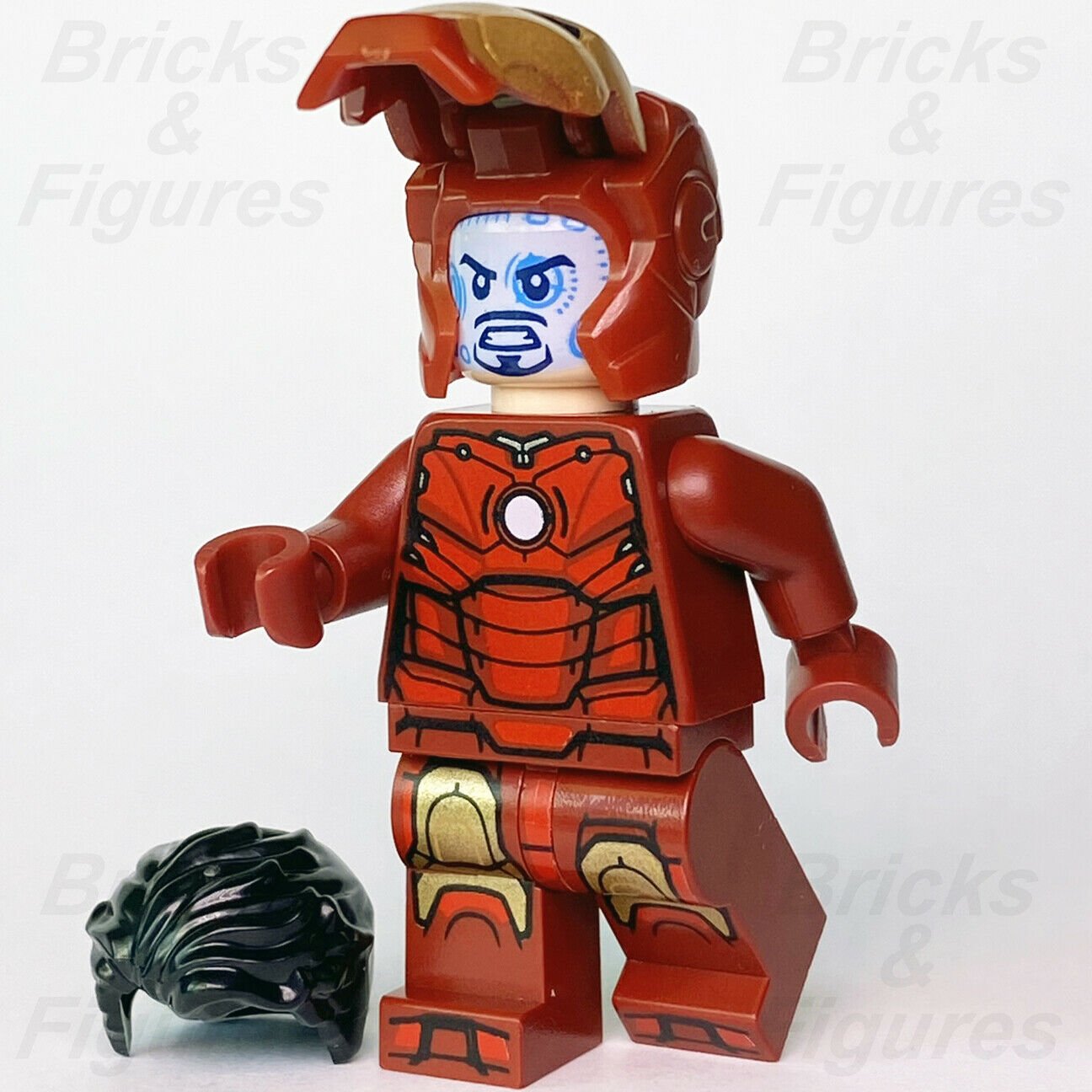 Marvel Super Heroes LEGO Iron Man Mark 3 Armour Avengers Minifigure 76190 sh739 - Bricks & Figures