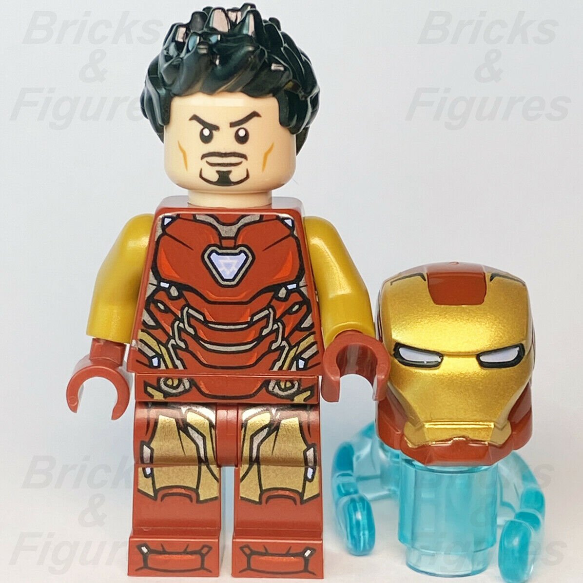 Marvel Super Heroes LEGO Iron Man Mark 85 Armour Avengers Minifigure 76131 - Bricks & Figures