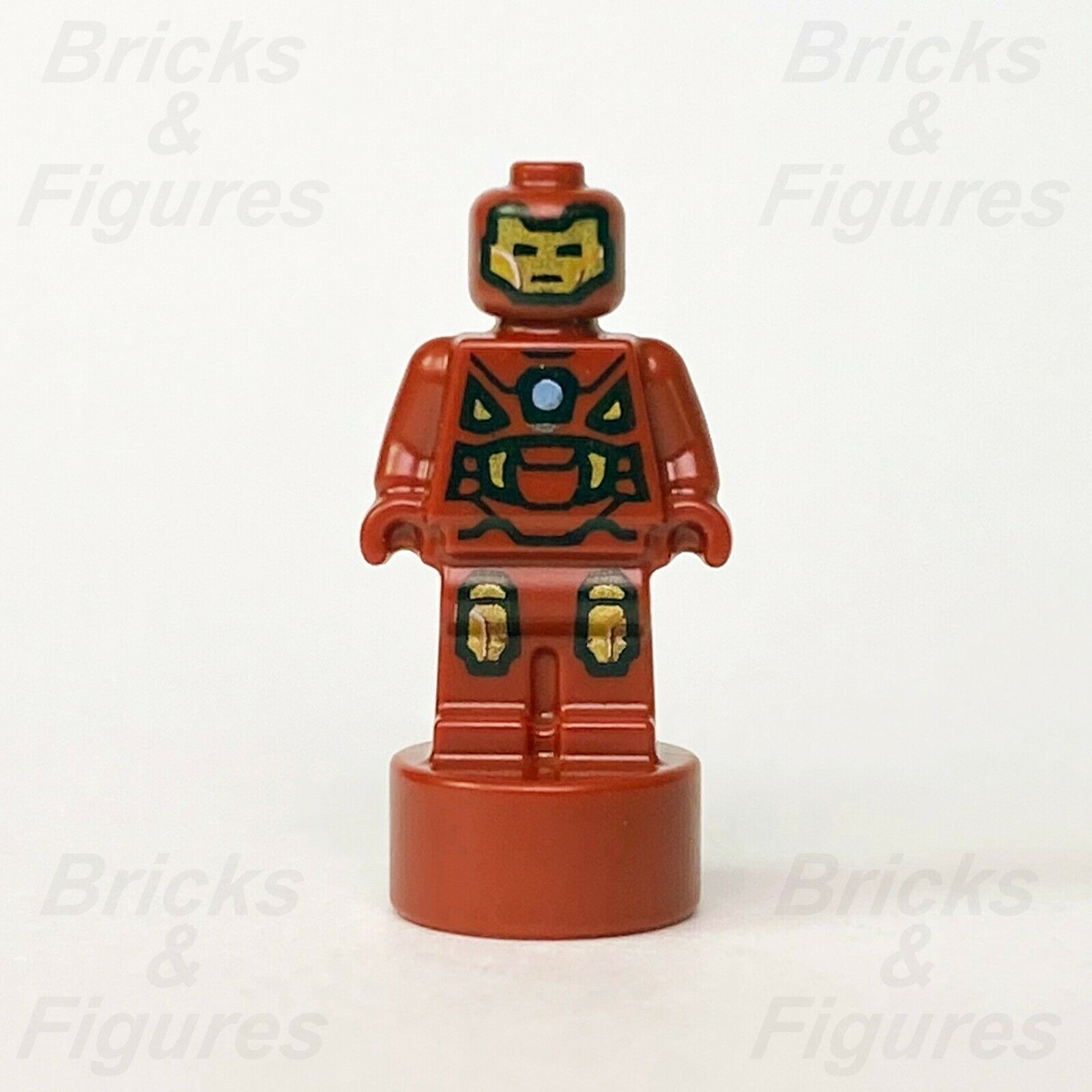 Marvel Super Heroes LEGO Iron Man Statuette Avengers Micro Minifigure 76167 - Bricks & Figures