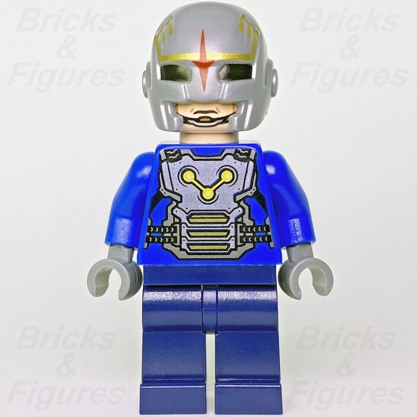 Marvel Super Heroes LEGO Nova Corps Officer Guardians Minifigure 76019 sh128 - Bricks & Figures