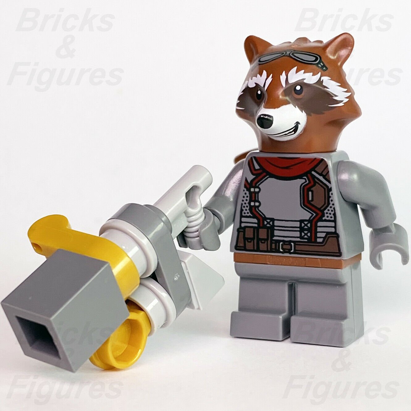 Marvel Super Heroes LEGO Rocket Raccoon Avengers Endgame Minifigure 76193 sh742 - Bricks & Figures