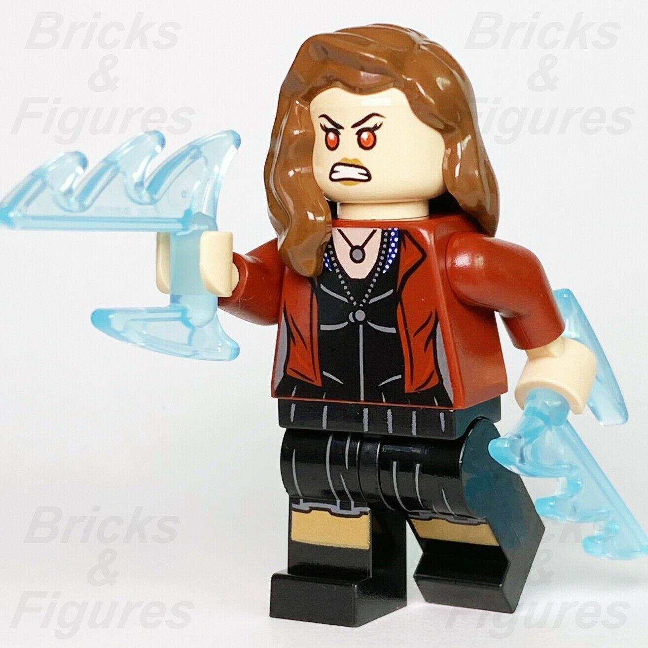 Marvel Super Heroes LEGO Scarlet Witch Avengers Age of Ultron Minifigure 76031 - Bricks & Figures