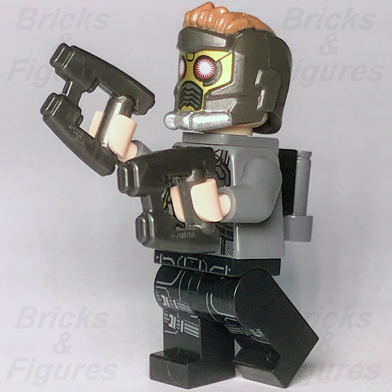 Marvel Super Heroes LEGO Star-Lord Guardians of the Galaxy Minifigure 76081 - Bricks & Figures