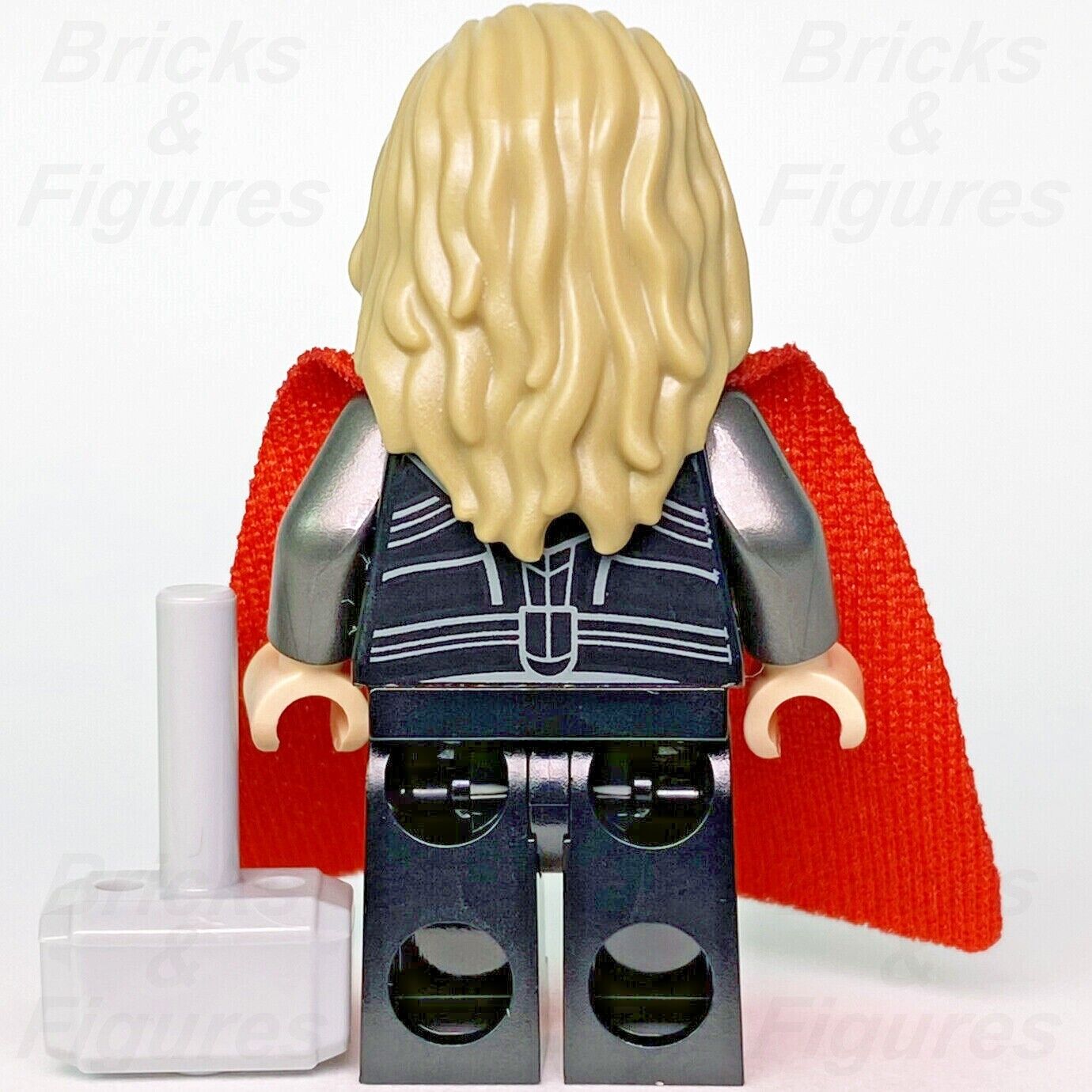 Marvel Super Heroes LEGO Thor w/ Hammer Avengers Endgame Minifigure 40525 sh734 - Bricks & Figures