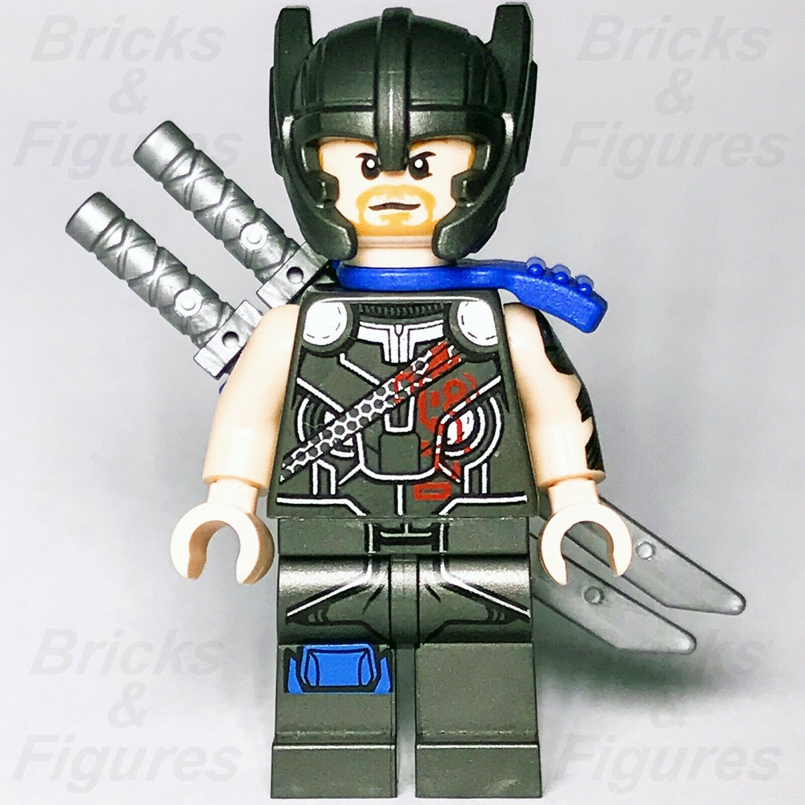 Marvel Super Heroes LEGO Thor with Helmet & Scabbard Ragnarok Minifigure 76088 - Bricks & Figures