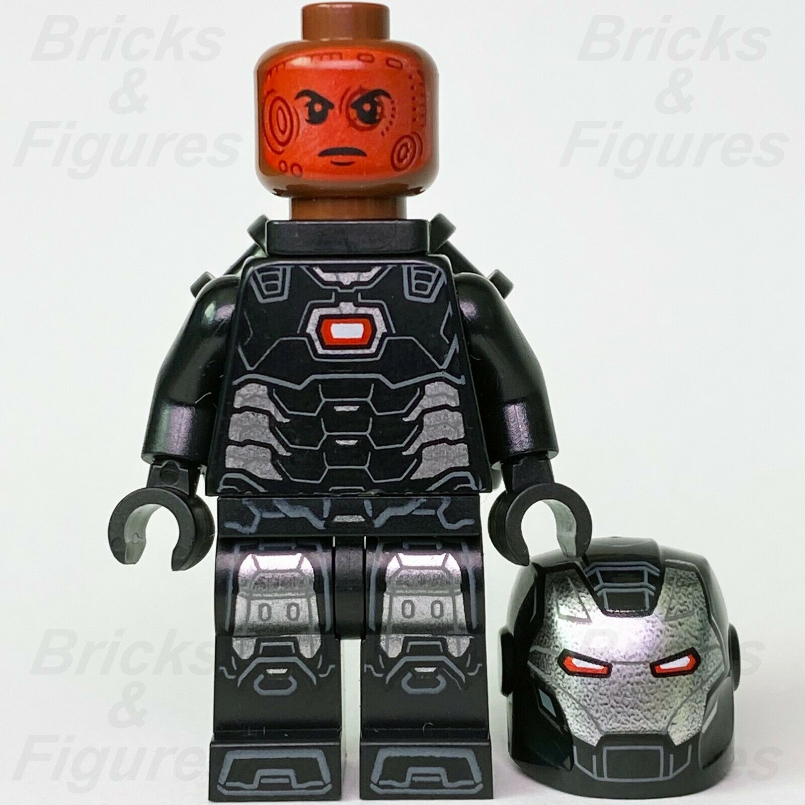 Marvel Super Heroes LEGO War Machine Iron Man Suit Avengers Minifigure 76153 - Bricks & Figures