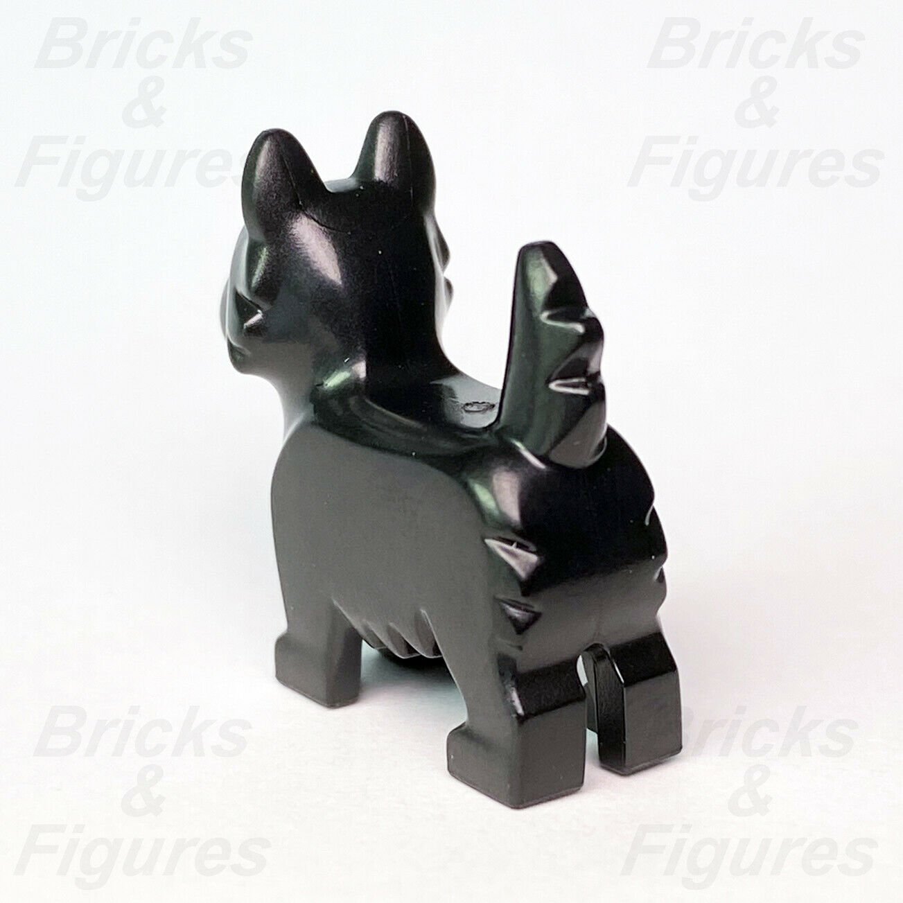 New City Town LEGO Black Terrier Dog Animal Build-A-Minifigure Part BAM bam2019 - Bricks & Figures