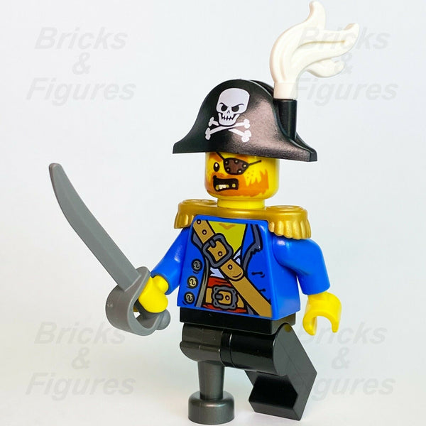 Lego pirate captain minifigure store