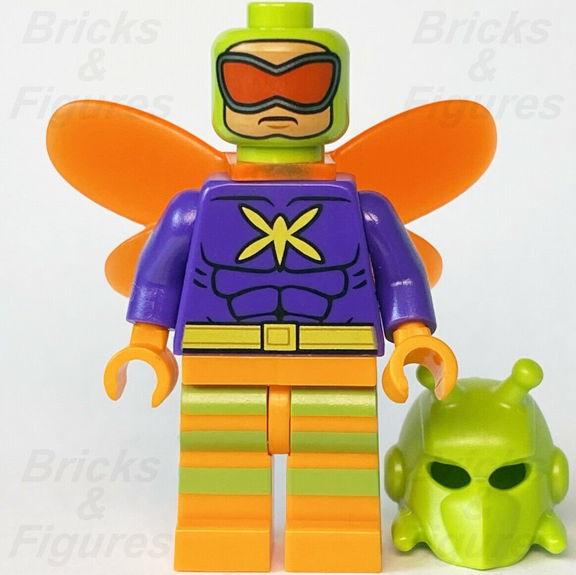 New DC Super Heroes LEGO Killer Moth Drury Walker Batman 2 Minifigure 76054 - Bricks & Figures