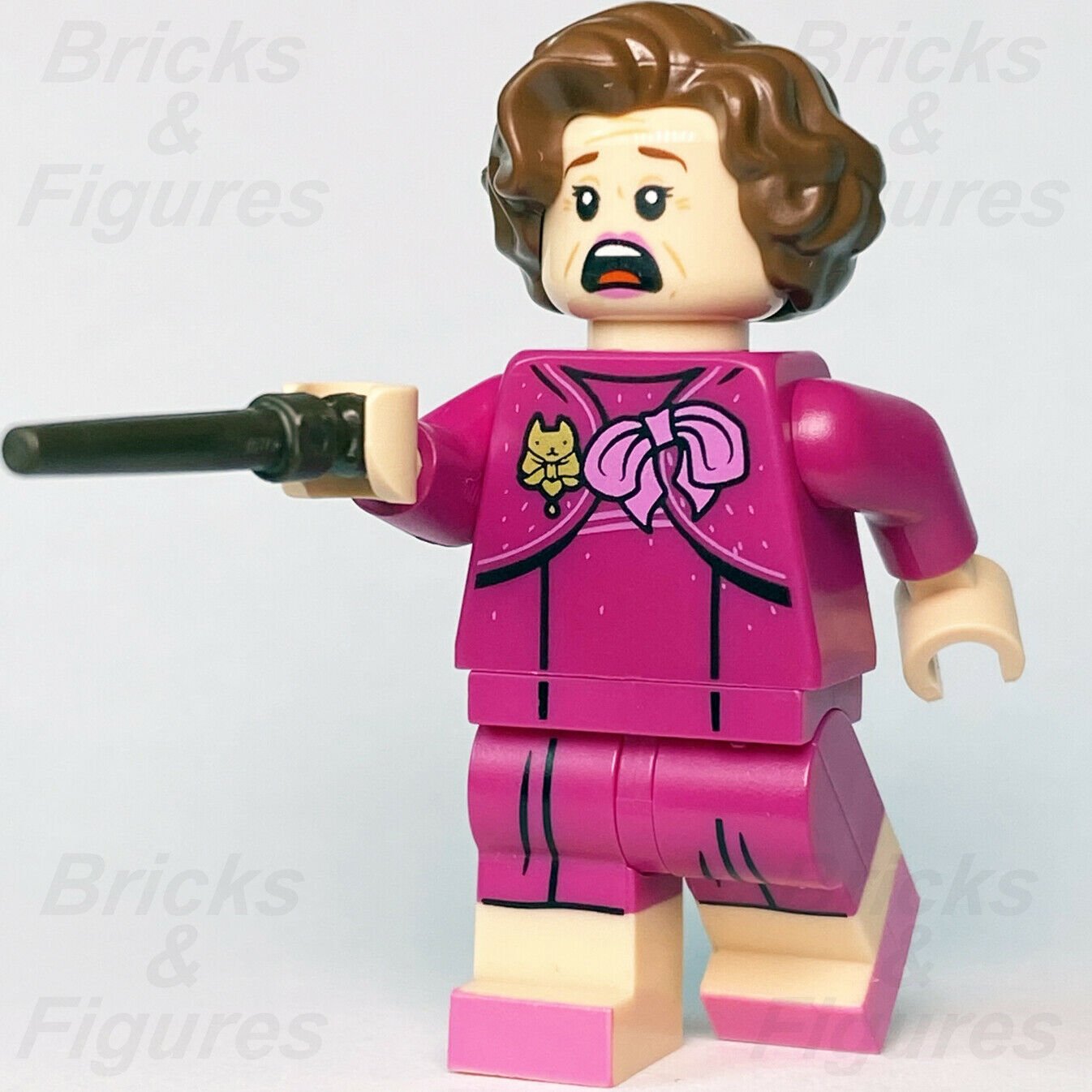 New Harry Potter LEGO Professor Dolores Umbridge Minifigure 75967 hp235 - Bricks & Figures