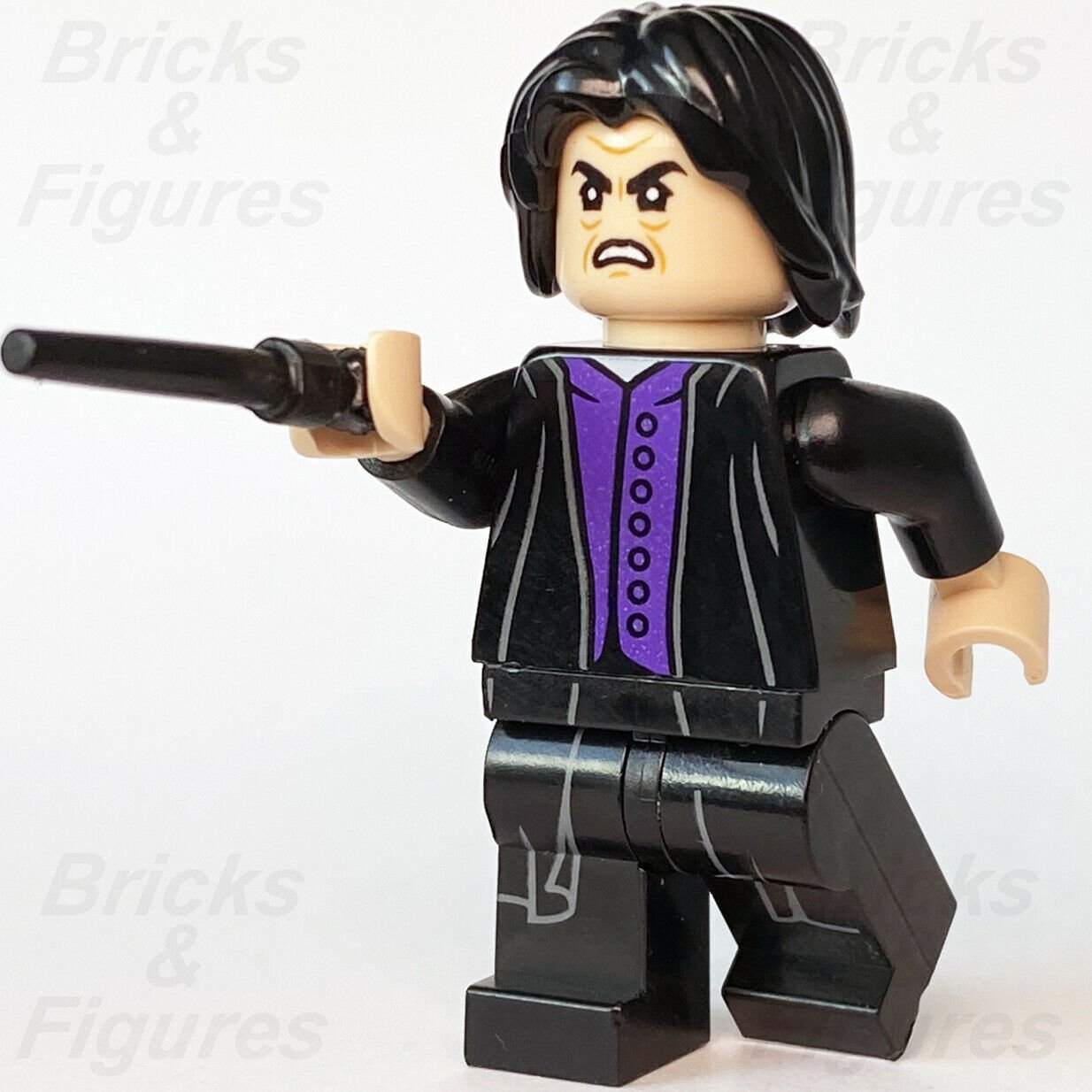 New Harry Potter LEGO Professor Severus Snape Wizard Minifigure 76383 - Bricks & Figures
