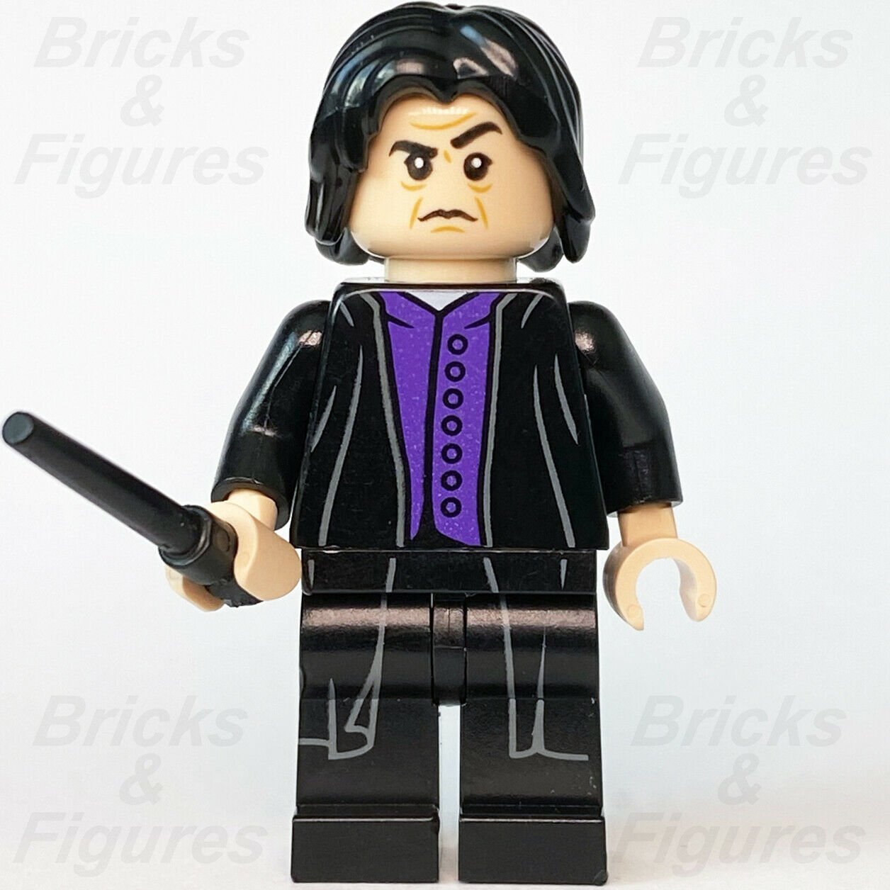 New Harry Potter LEGO Professor Severus Snape Wizard Minifigure 76383 - Bricks & Figures