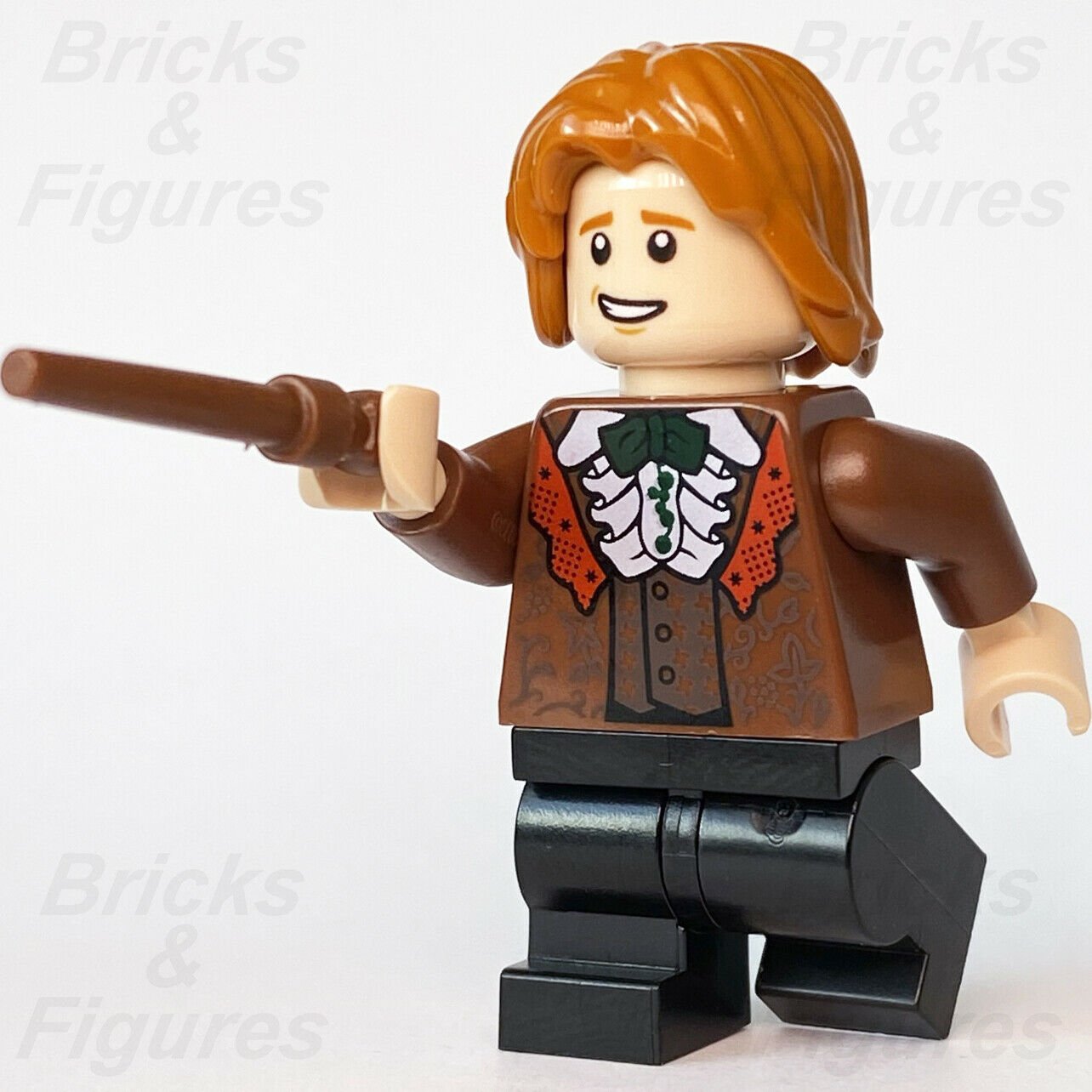 New Harry Potter LEGO Ron Weasley Goblet of Fire Wizard Minifigure 75981 75948 - Bricks & Figures