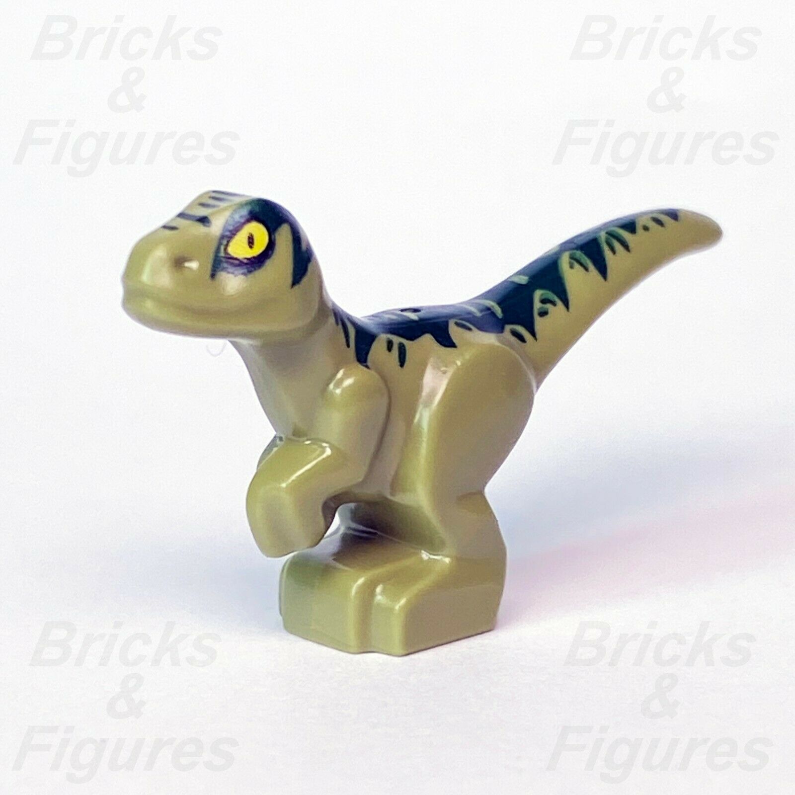 New Jurassic World LEGO® Baby Raptor with Dark Green Markings Dinosaur 75938 - Bricks & Figures