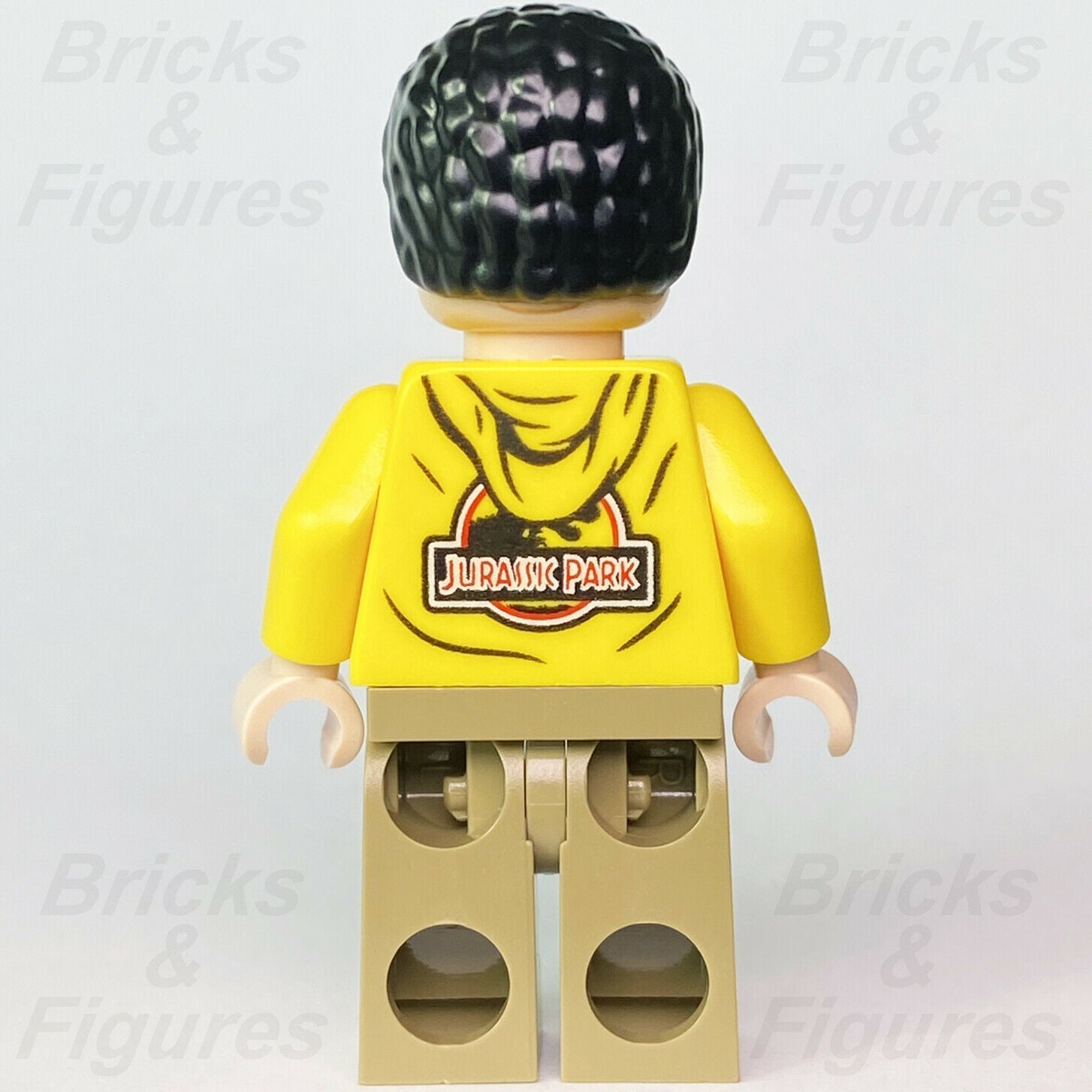 New Jurassic World LEGO Dennis Nedry Jurassic Park Hoody Minifigure 75936 jw059 - Bricks & Figures