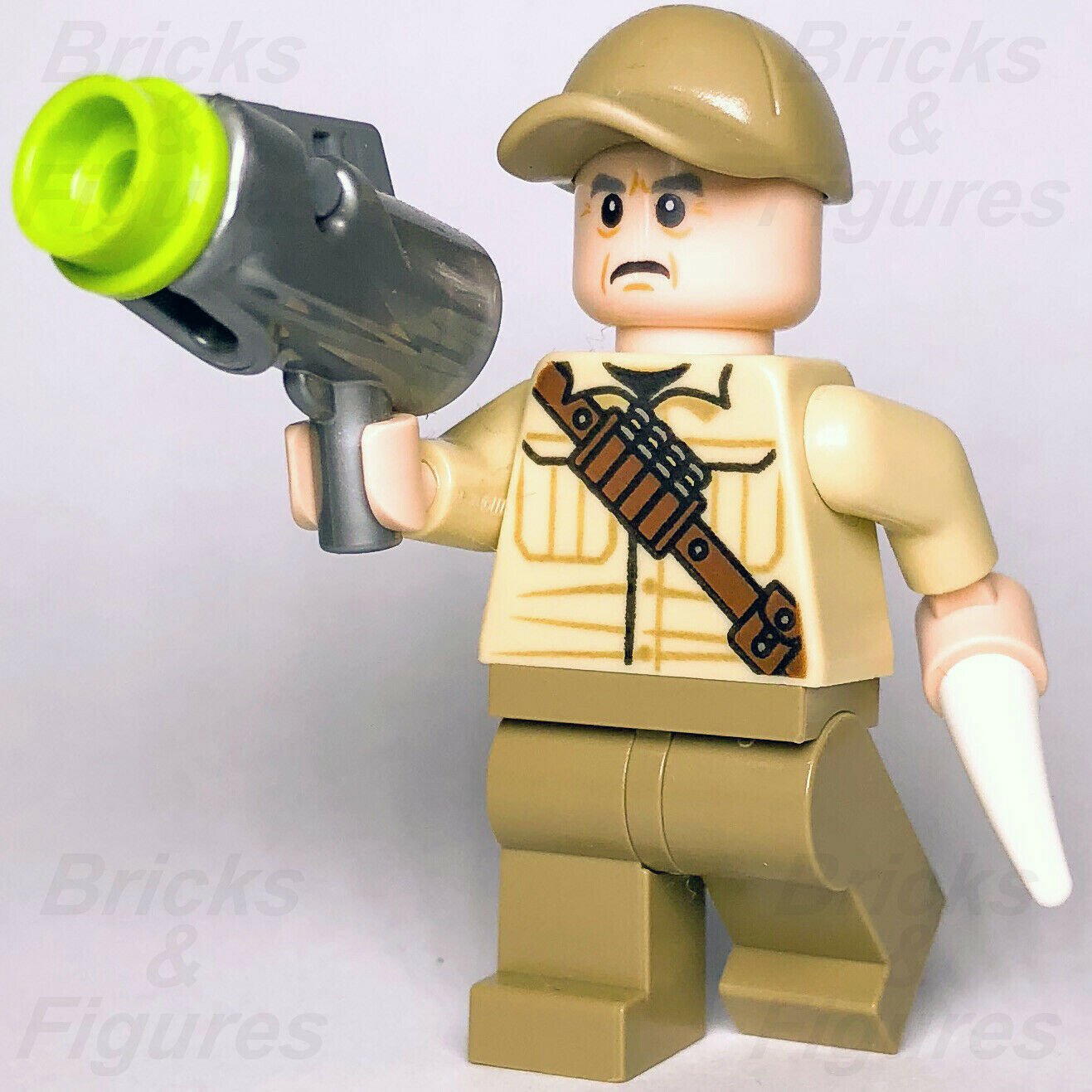 New Jurassic World LEGO Ken Wheatley Minifigure from sets 75928 75930 Genuine - Bricks & Figures