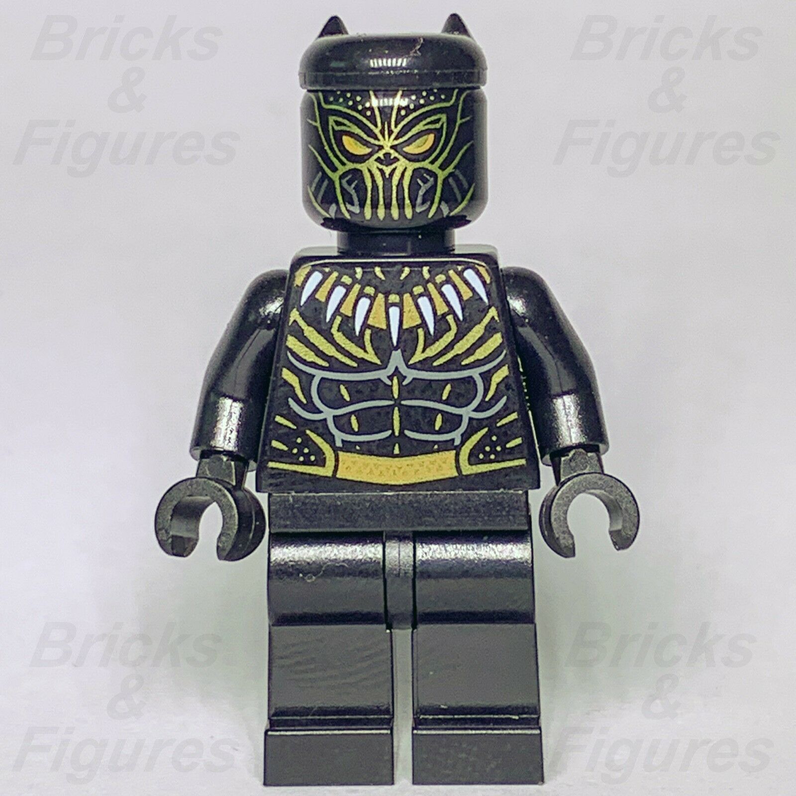 New Marvel Super Heroes LEGO Erik Killmonger Black Panther Minifigure 76099 - Bricks & Figures