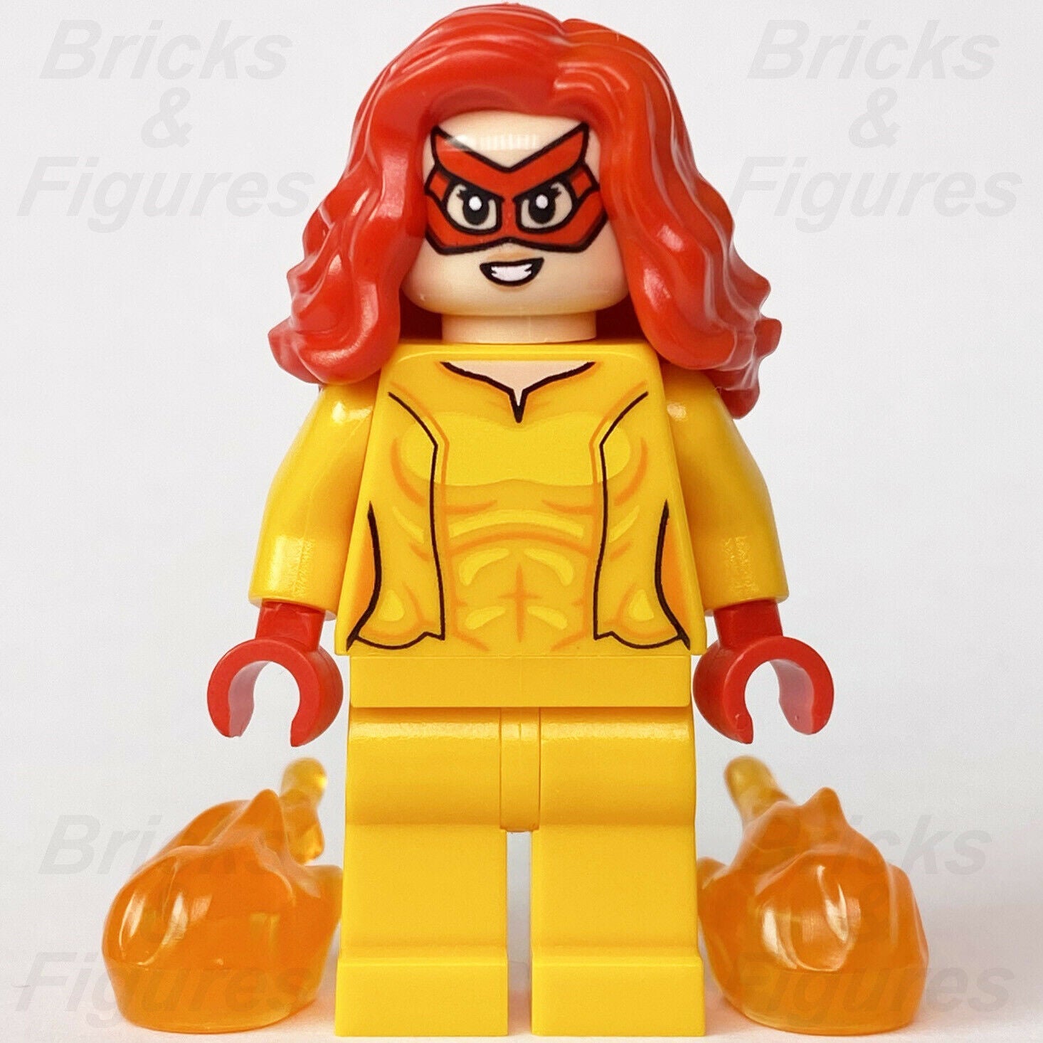 New Marvel Super Heroes LEGO Firestar - Spider-Man Minifigure 76178 sh712 - Bricks & Figures