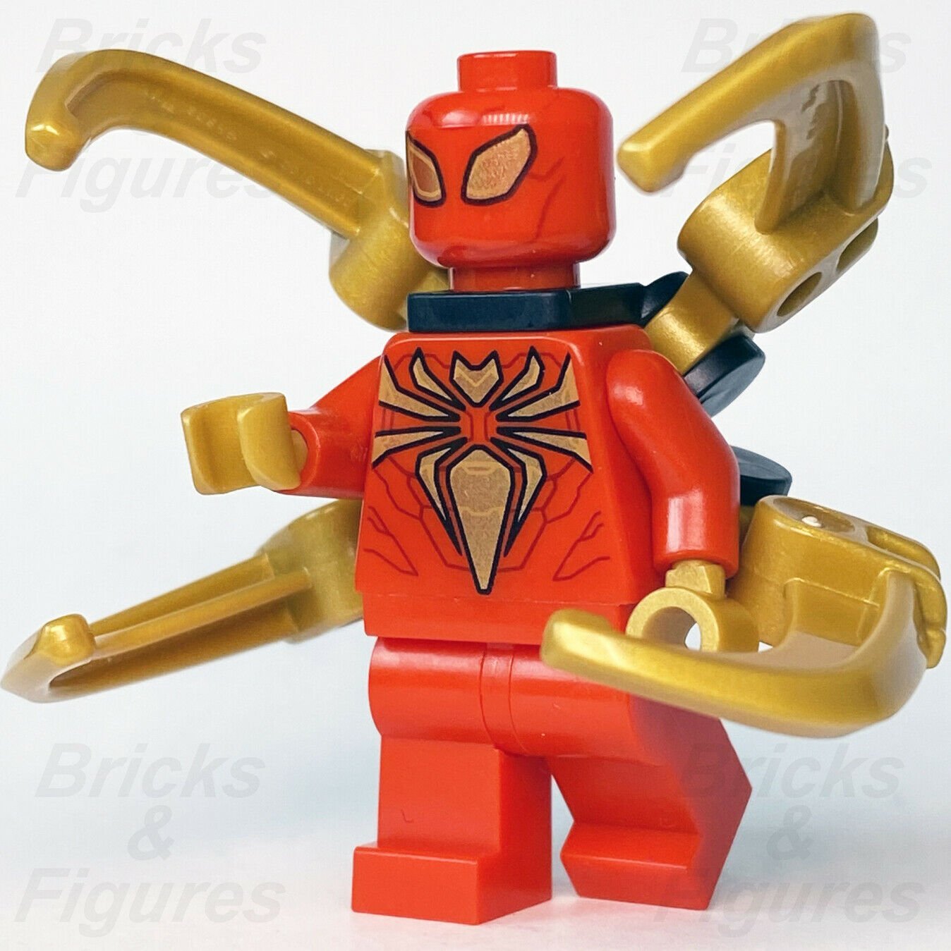 New Marvel Super Heroes LEGO Iron Spider-Man Peter Parker Minifigure 76151 - Bricks & Figures