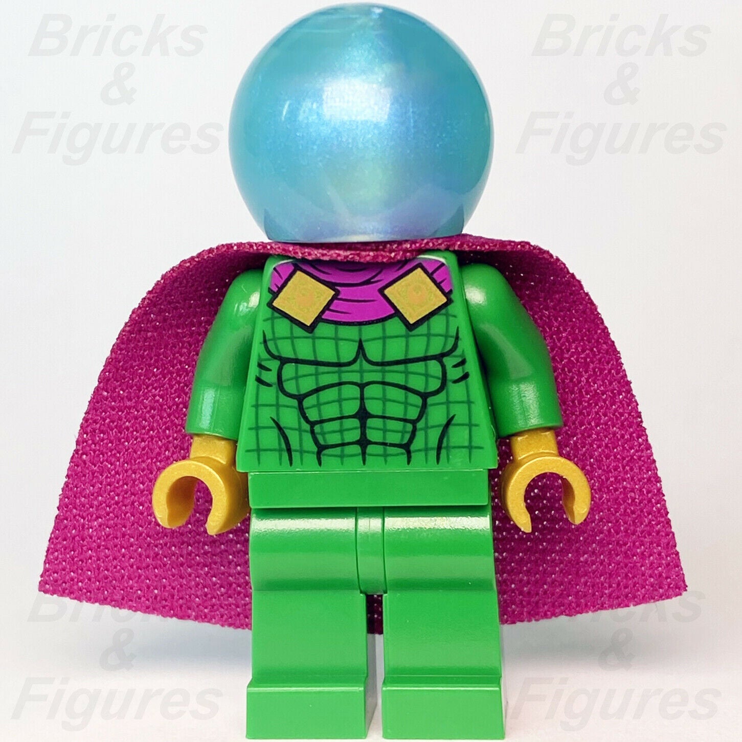 New Marvel Super Heroes LEGO Mysterio Spider-Man Minifigure 76178 sh709 - Bricks & Figures