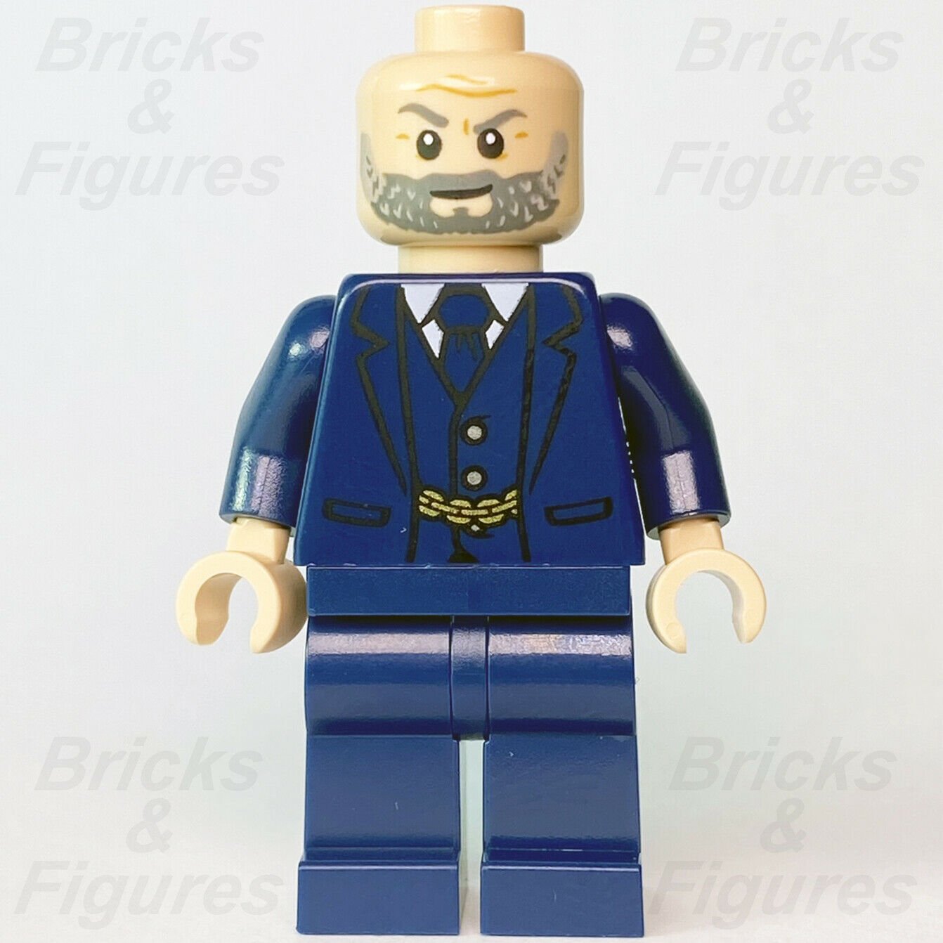 New Marvel Super Heroes LEGO Obadiah Stane Iron Man Minifigure 76190 sh738 - Bricks & Figures