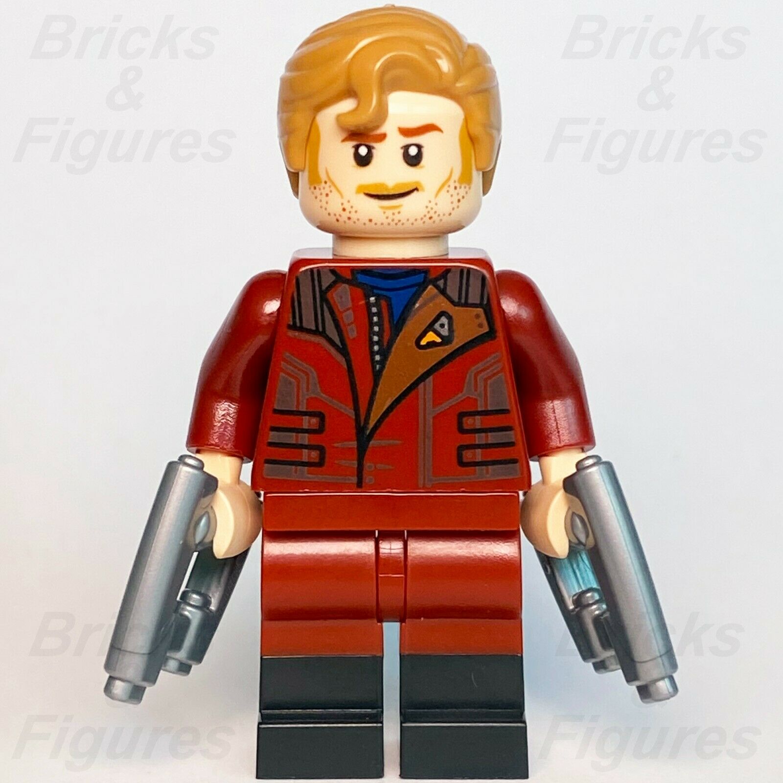 New Marvel Super Heroes LEGO Star-Lord Avengers Endgame Minifigure 76193 sh744 - Bricks & Figures