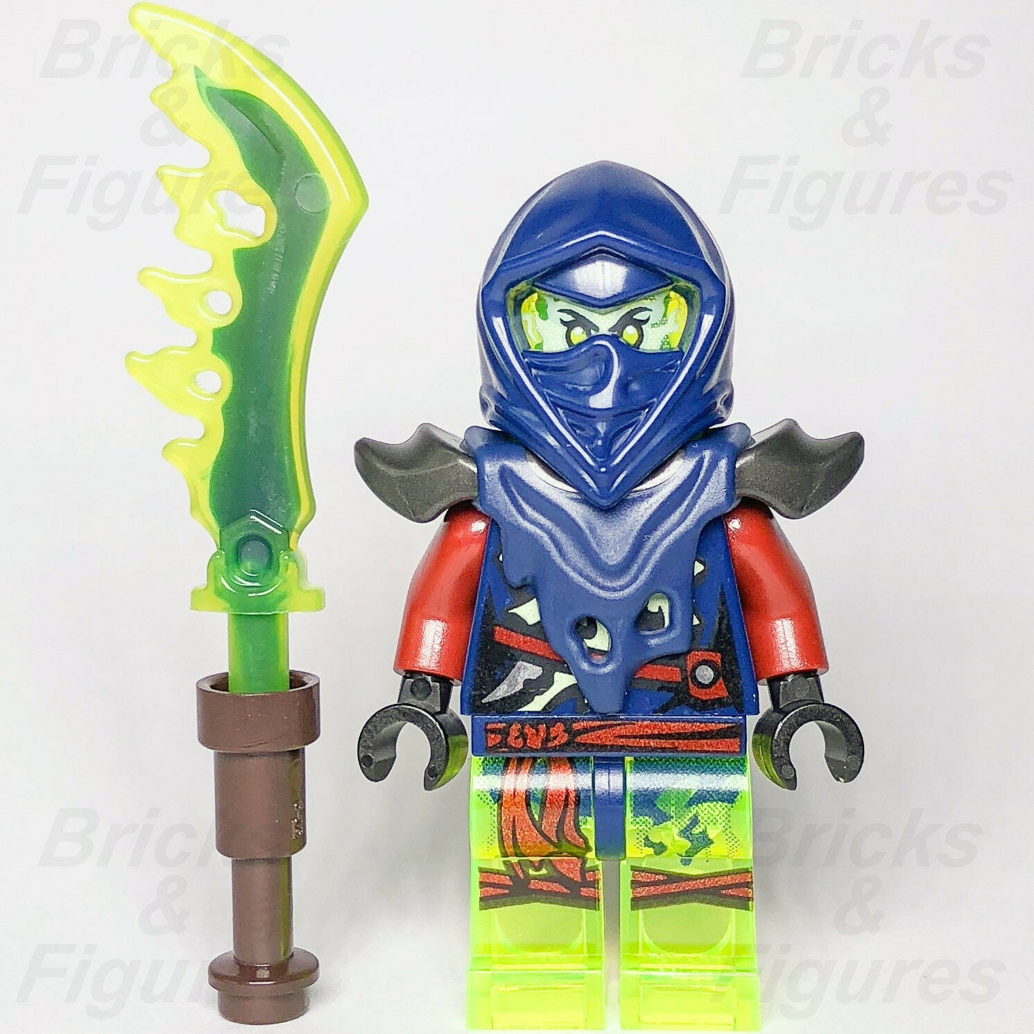 New Ninjago LEGO Blade Master Bansha Minifigure Ghost from Cursed Realm 70737 - Bricks & Figures