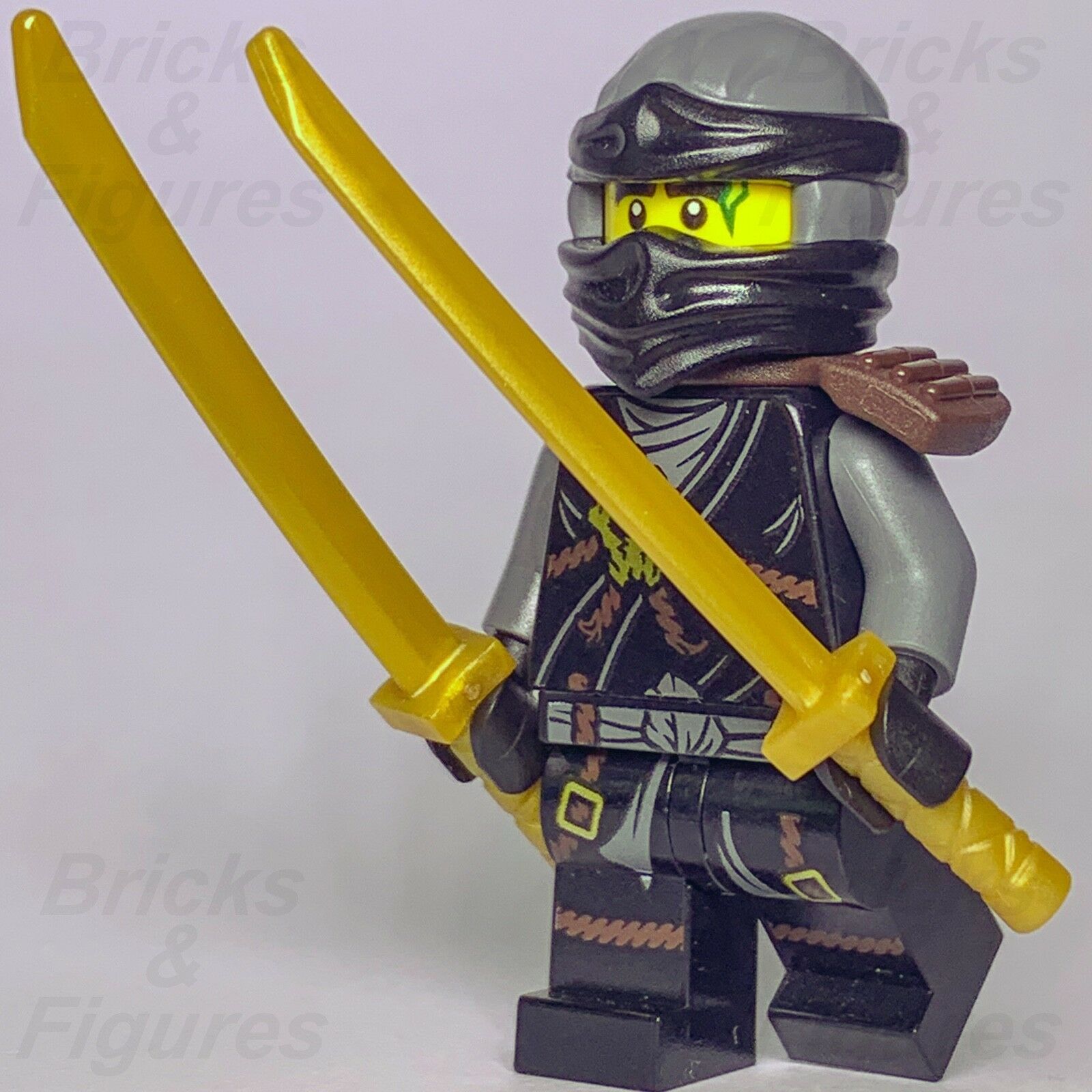 New Ninjago LEGO Cole Earth Ninja Day of the Departed Minifigure 70595 - Bricks & Figures